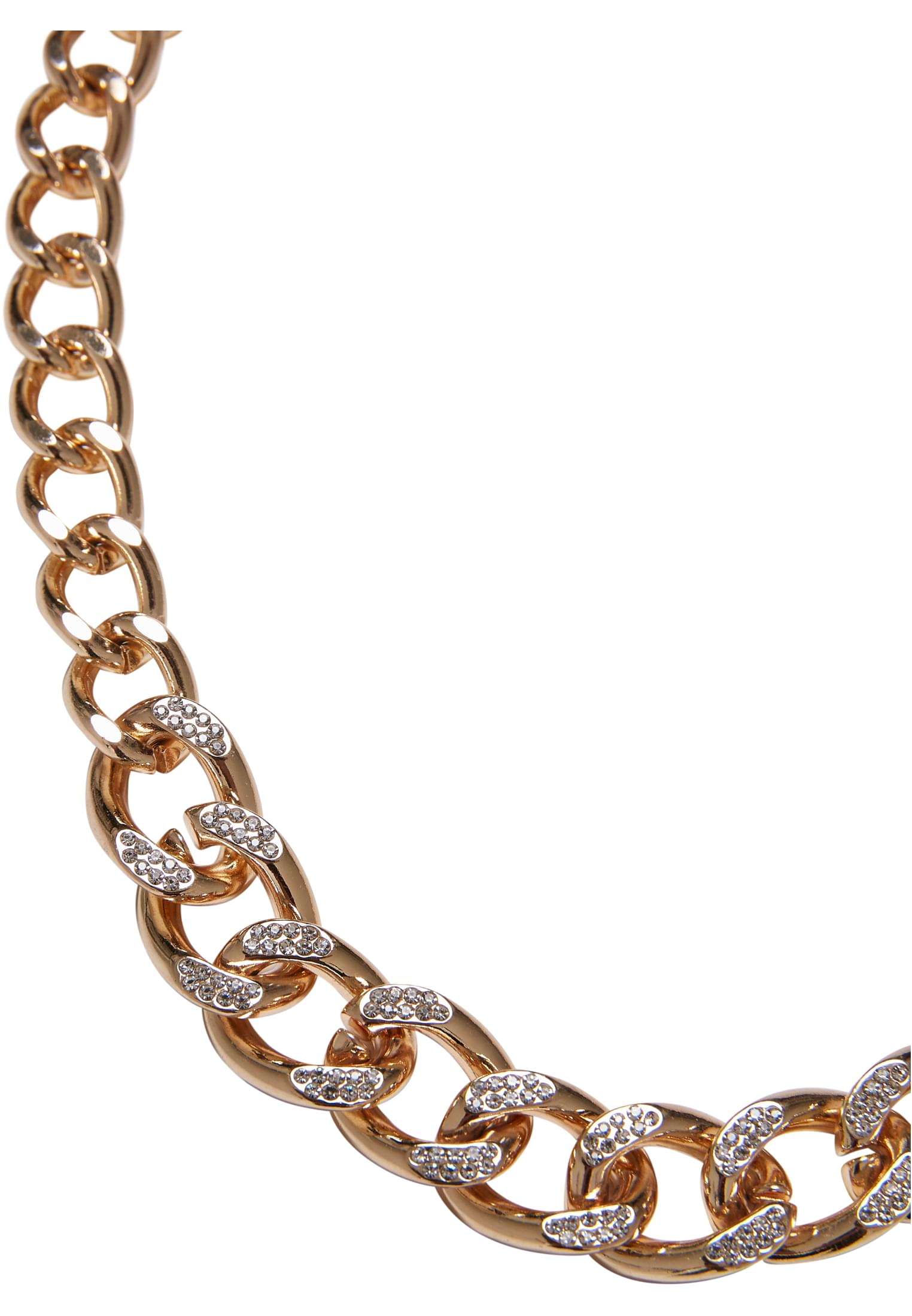 Comet Crystal Necklace | gold