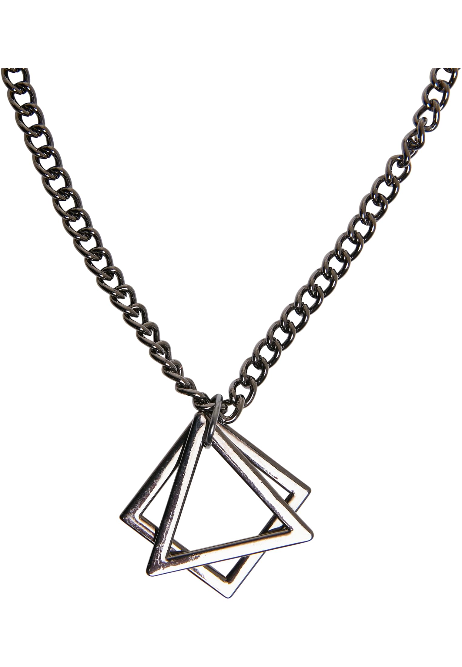 Mercury Layering Necklace | gunmetal