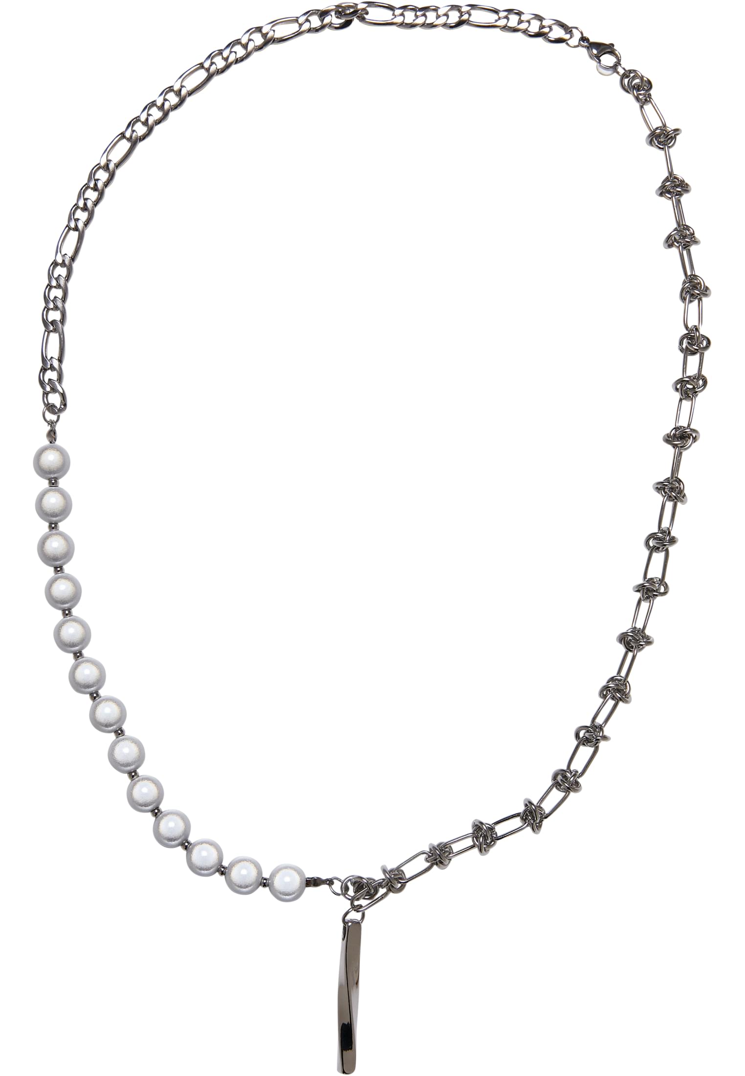 Mars Various Chain Necklace | silver