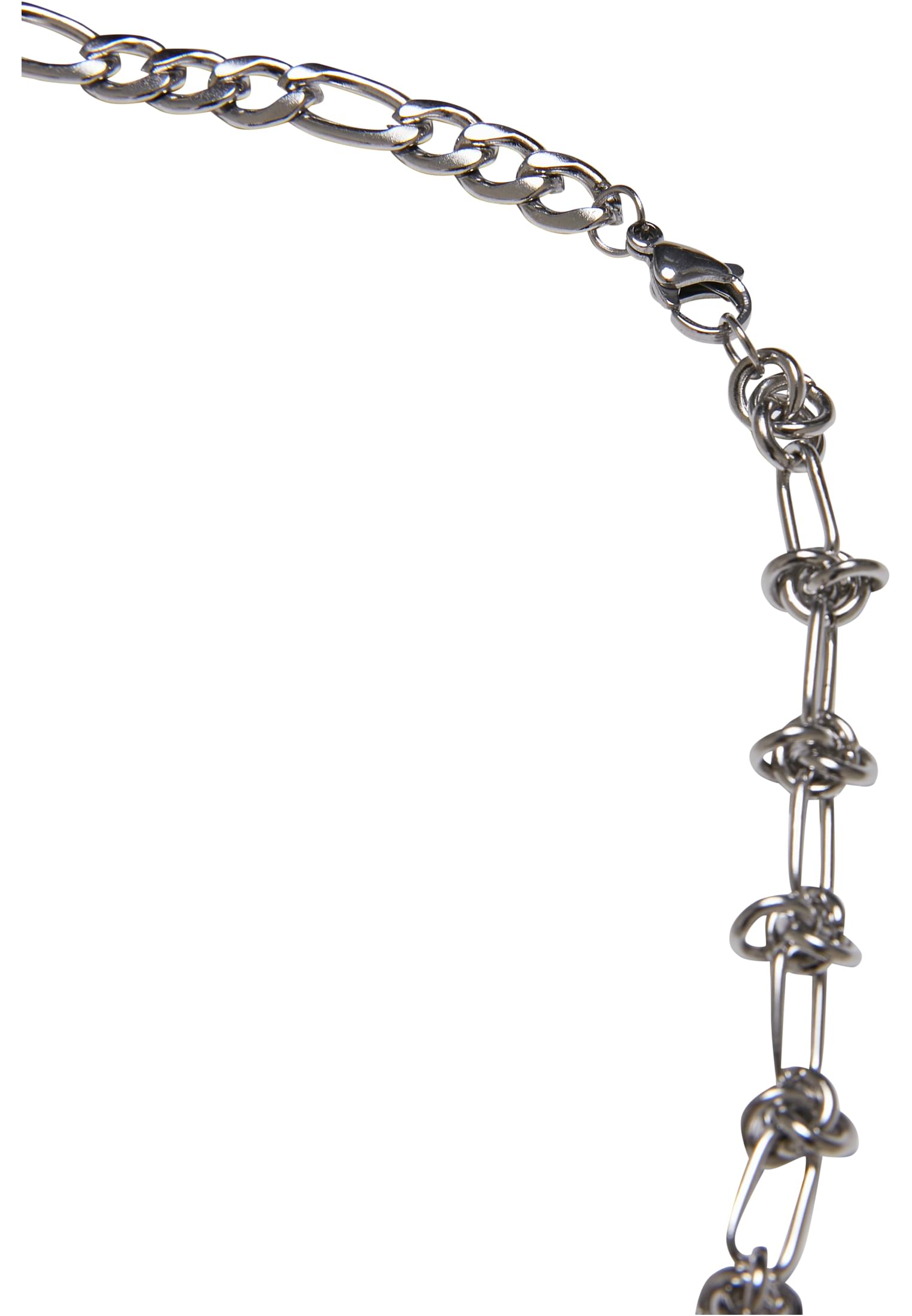 Mars Various Chain Necklace | silver