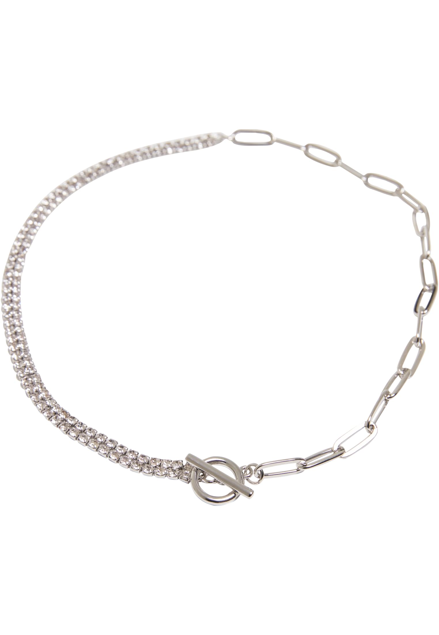 Venus Various Flashy Chain Necklace | silver