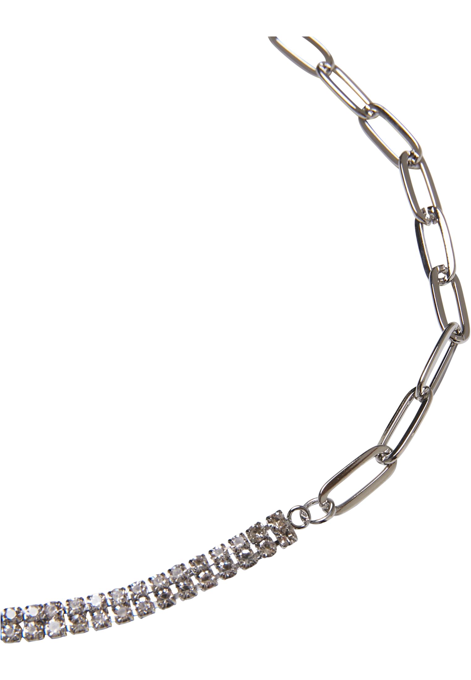 Venus Various Flashy Chain Necklace | silver