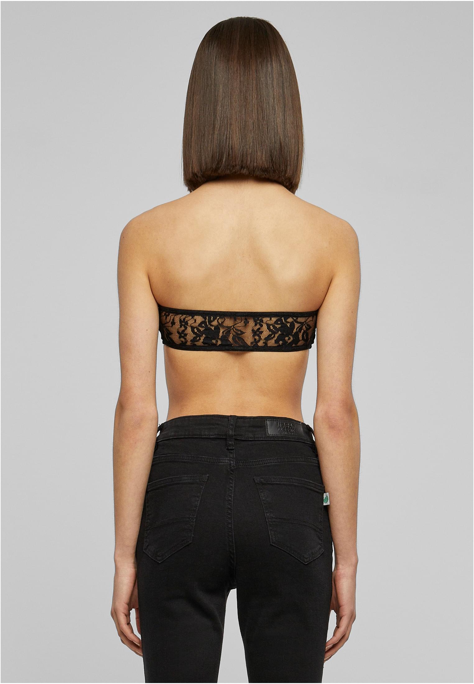 Ladies Laces Bandeau | black