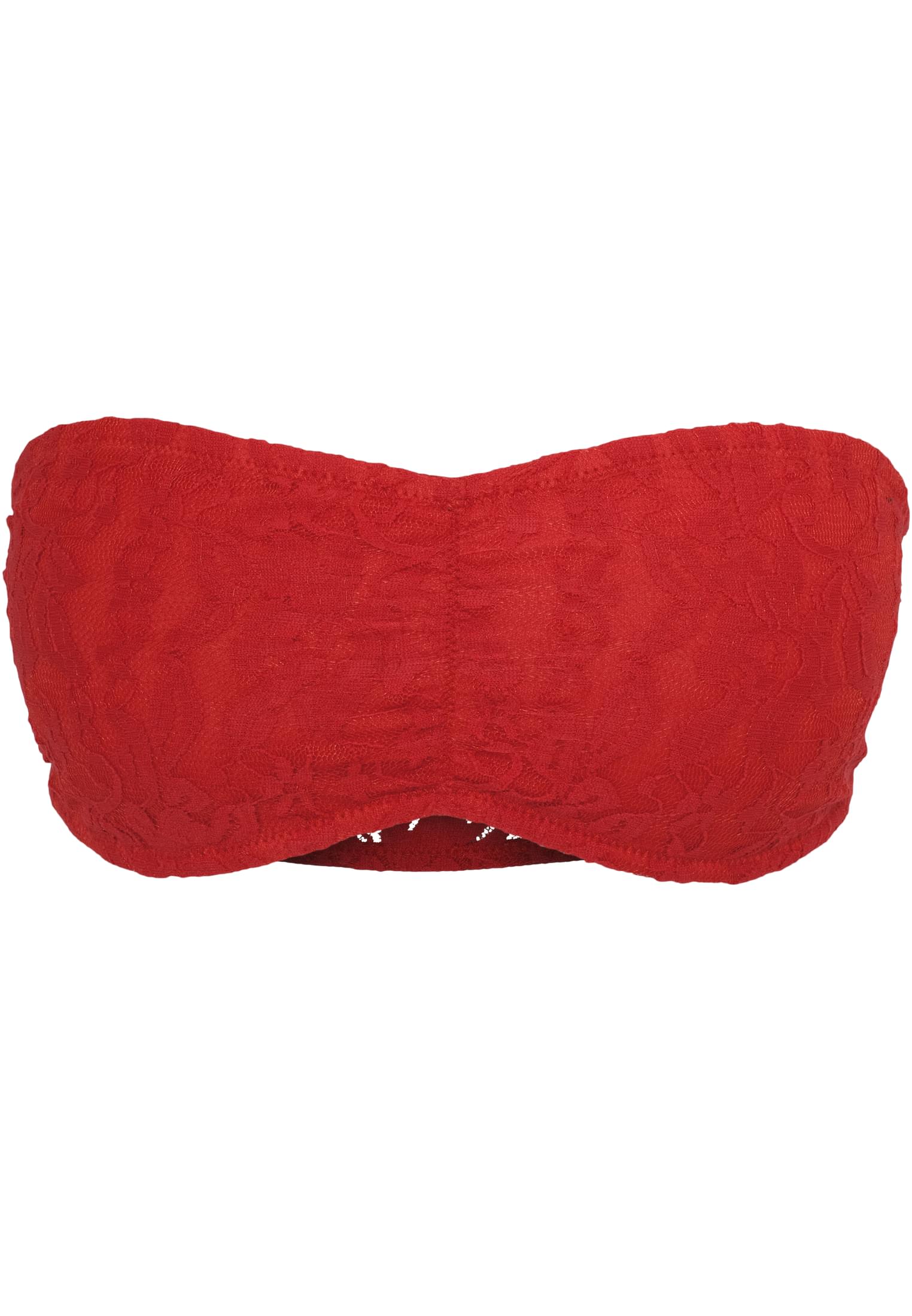 Ladies Laces Bandeau | red