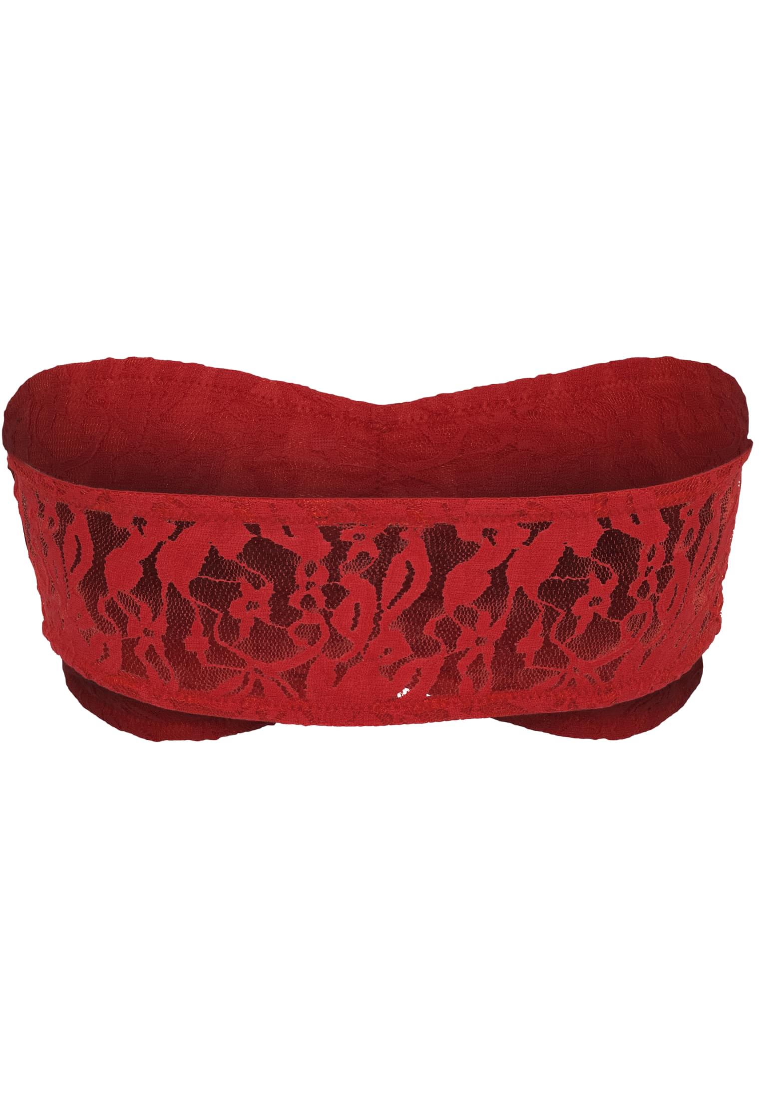 Ladies Laces Bandeau | red