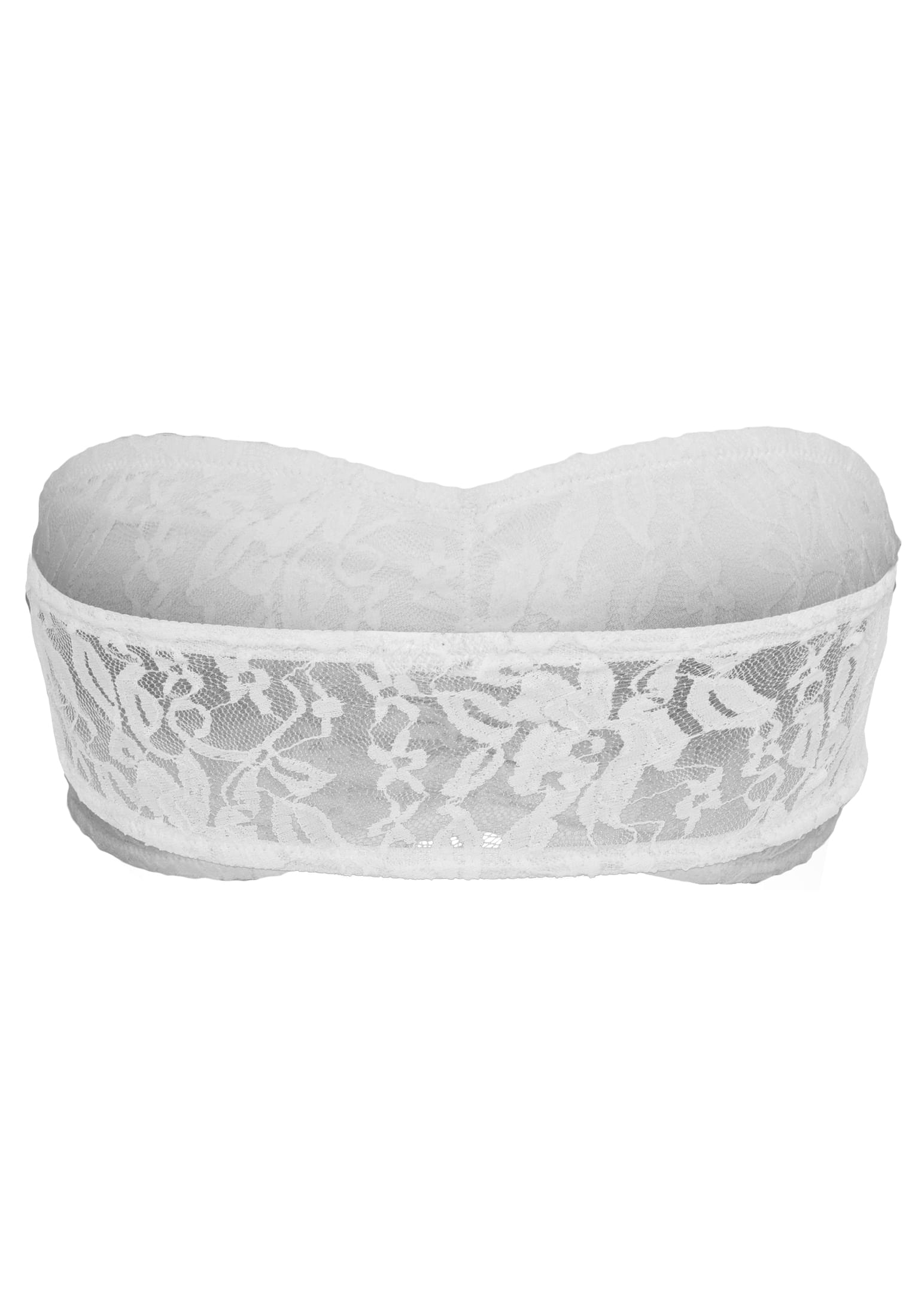 Ladies Laces Bandeau | white