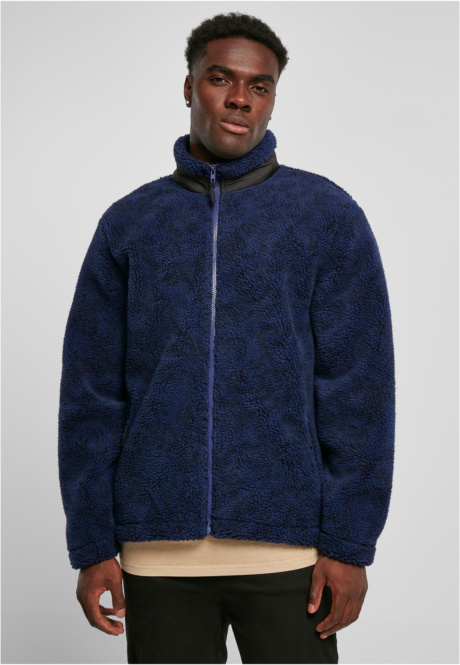 AOP Sherpa Jacket | darkbluedamast