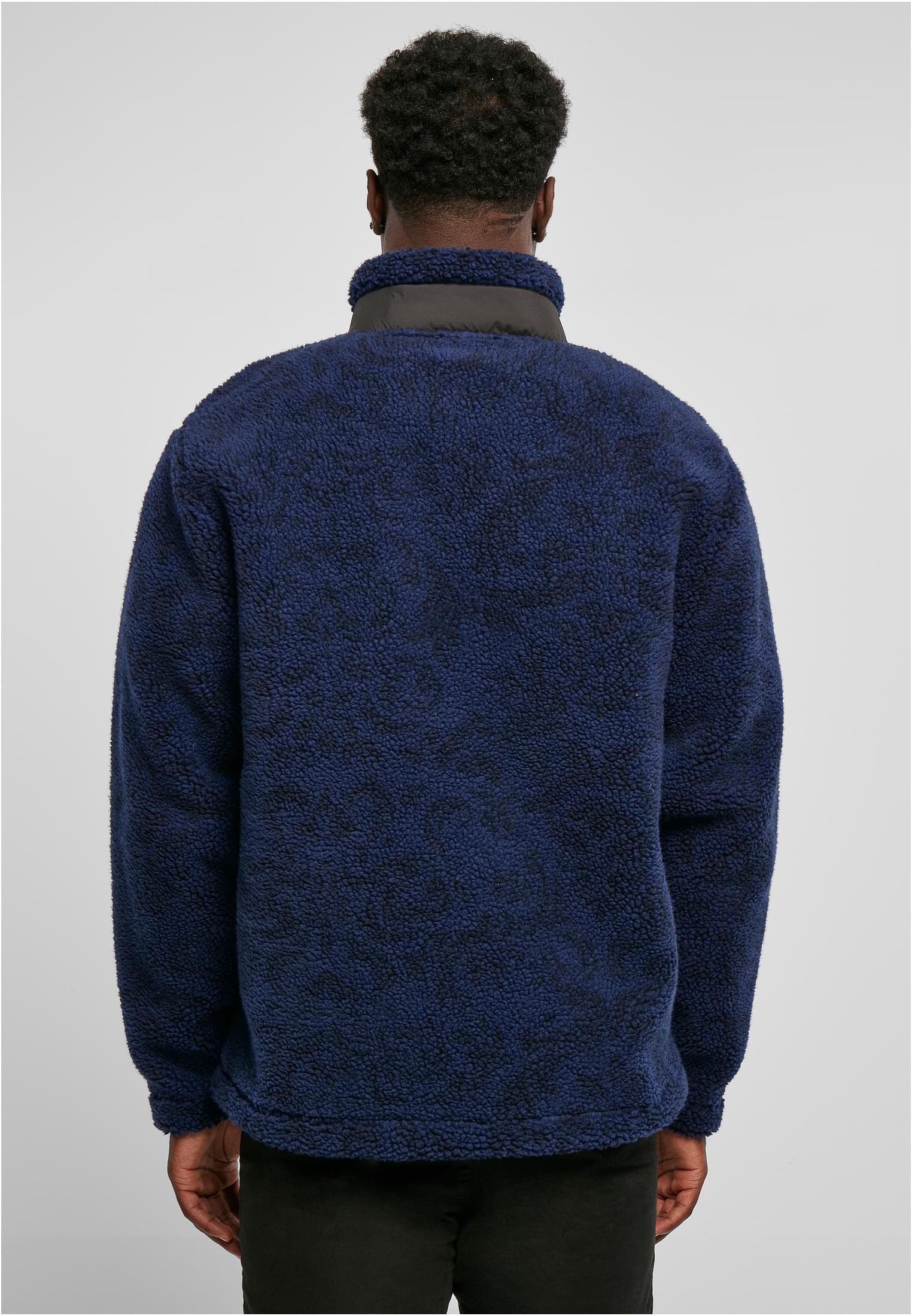 AOP Sherpa Jacket | darkbluedamast