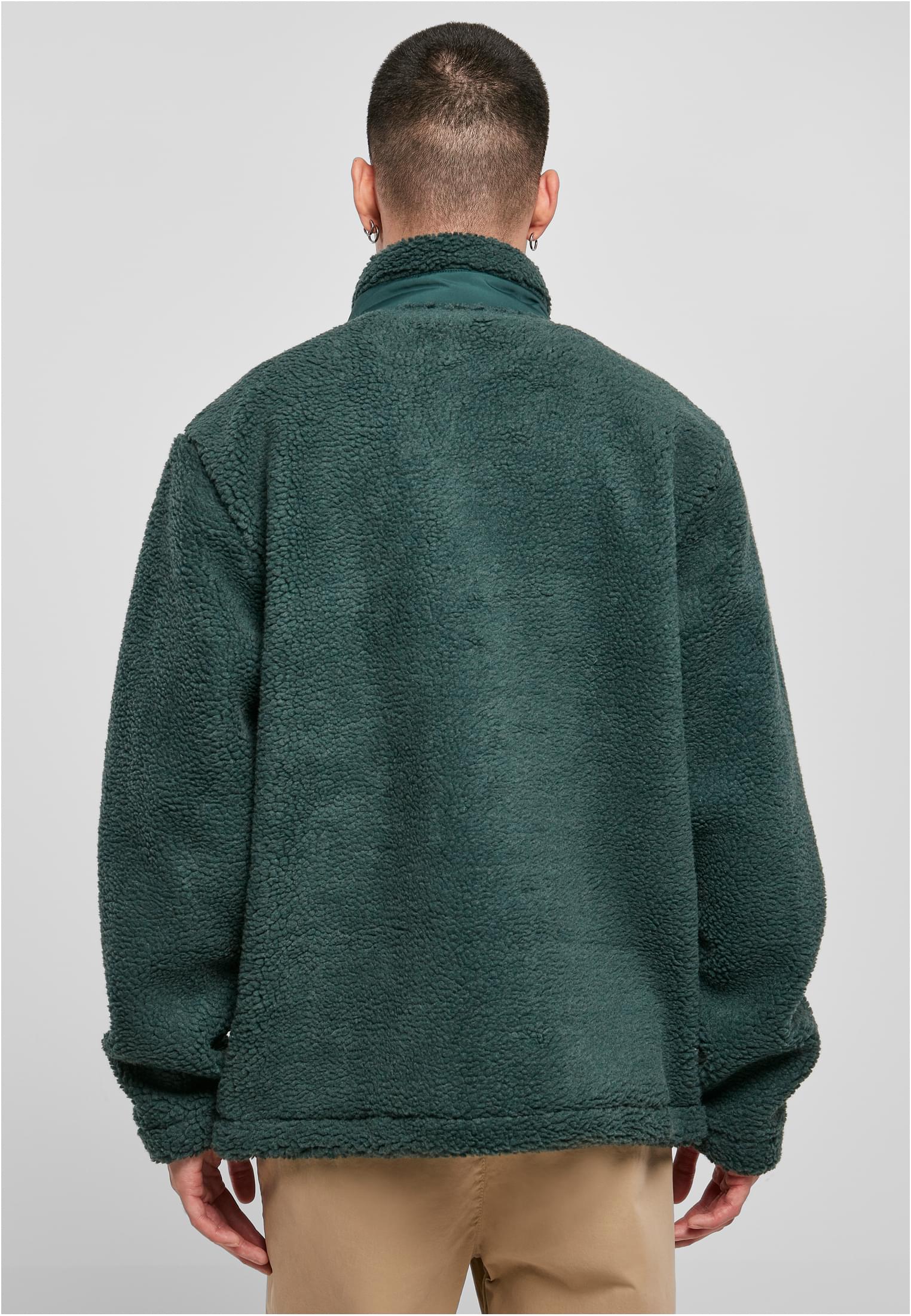 Basic Sherpa Jacket | bottlegreen