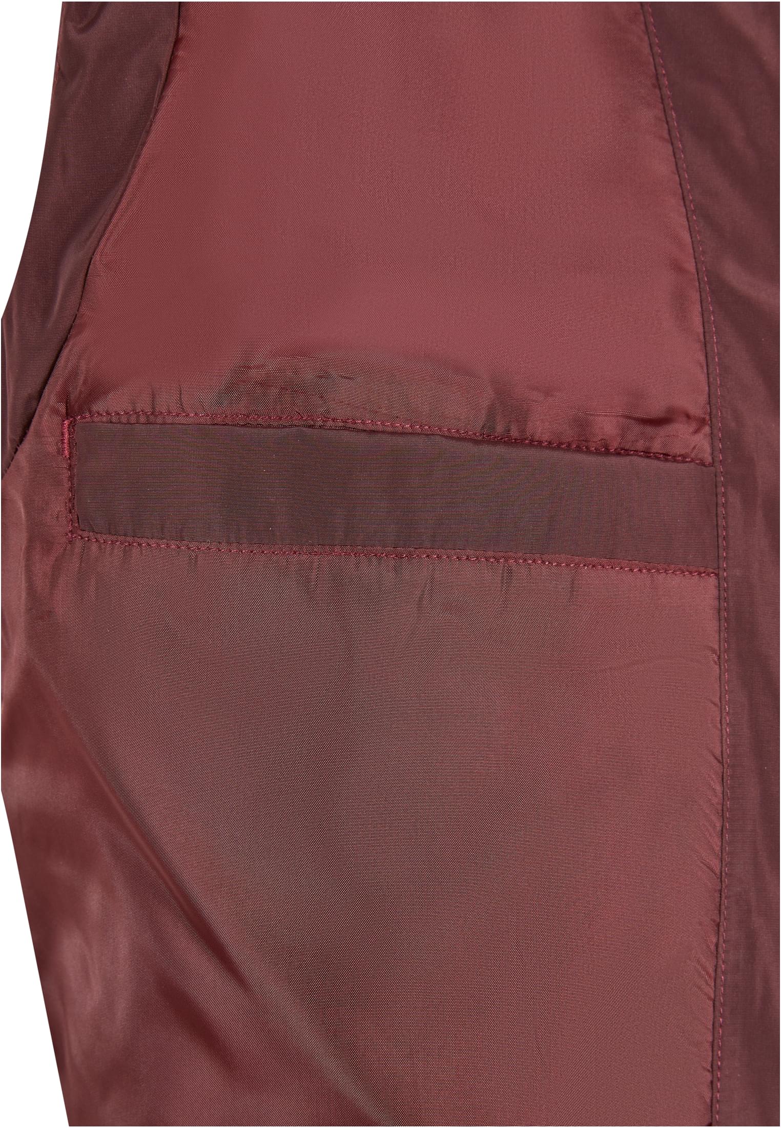 Zipped Gilet | cherry