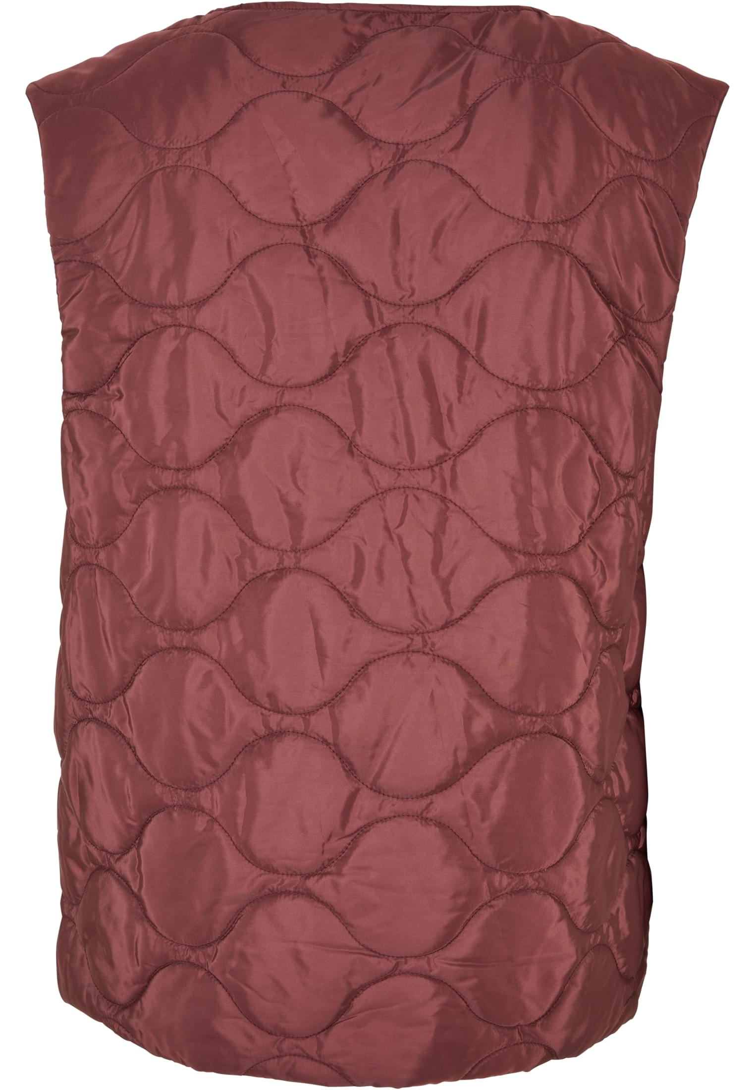 Zipped Gilet | cherry