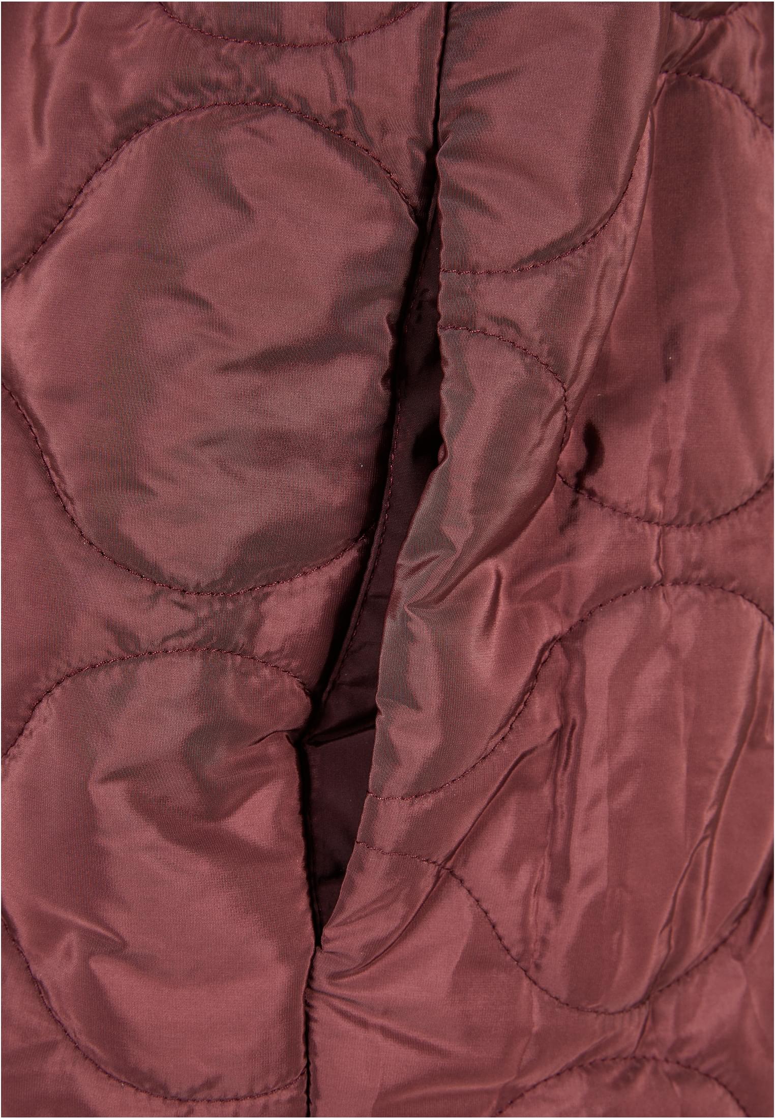 Zipped Gilet | cherry