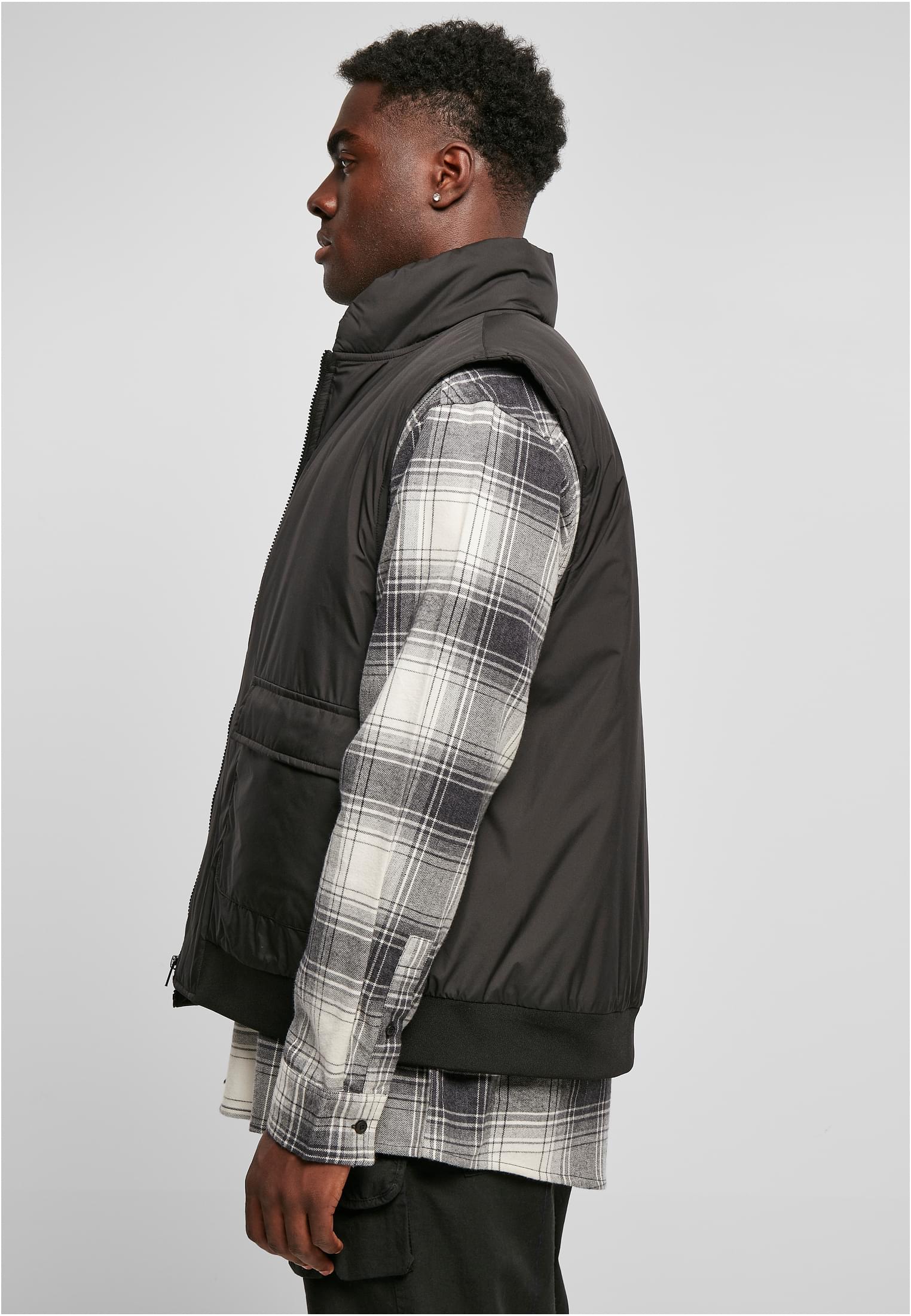 Clean Puffer Vest | black