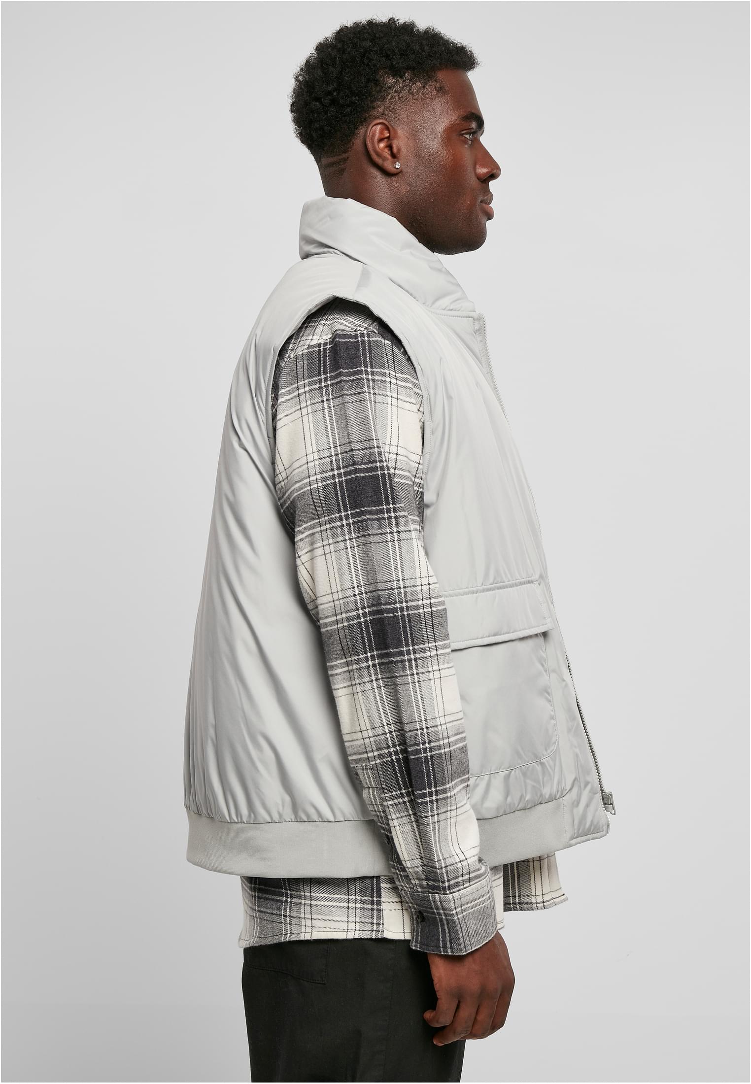 Clean Puffer Vest | lightasphalt