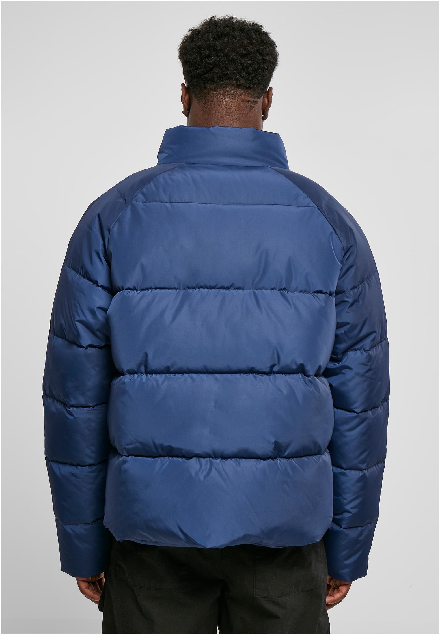 Raglan Puffer Jacket | darkblue