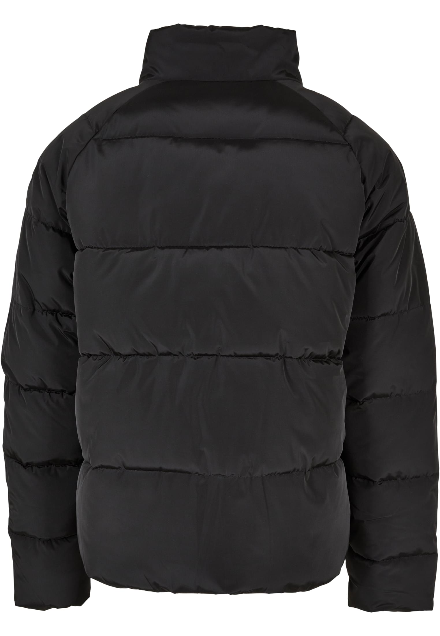 Raglan Puffer Jacket | black