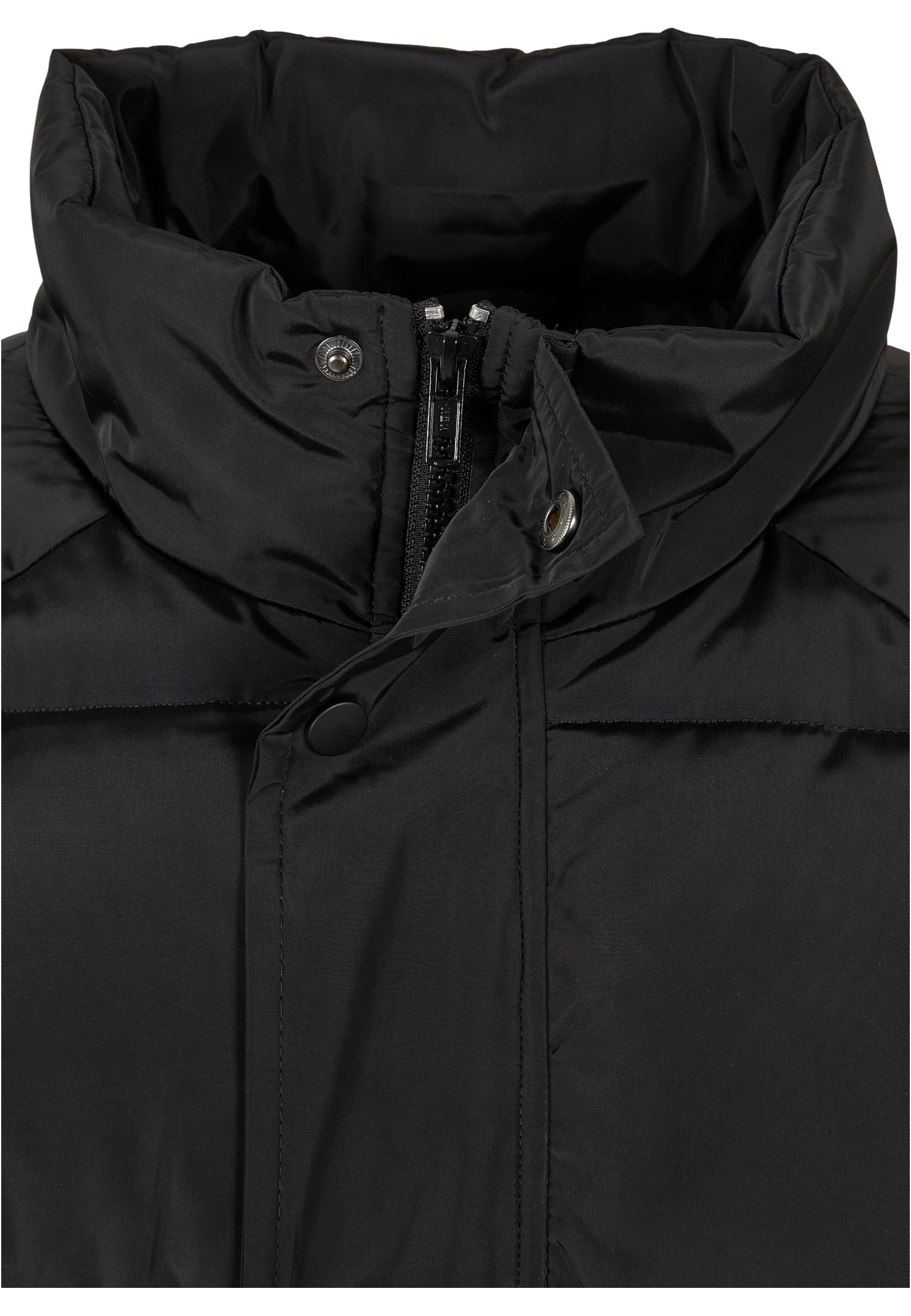 Raglan Puffer Jacket | black