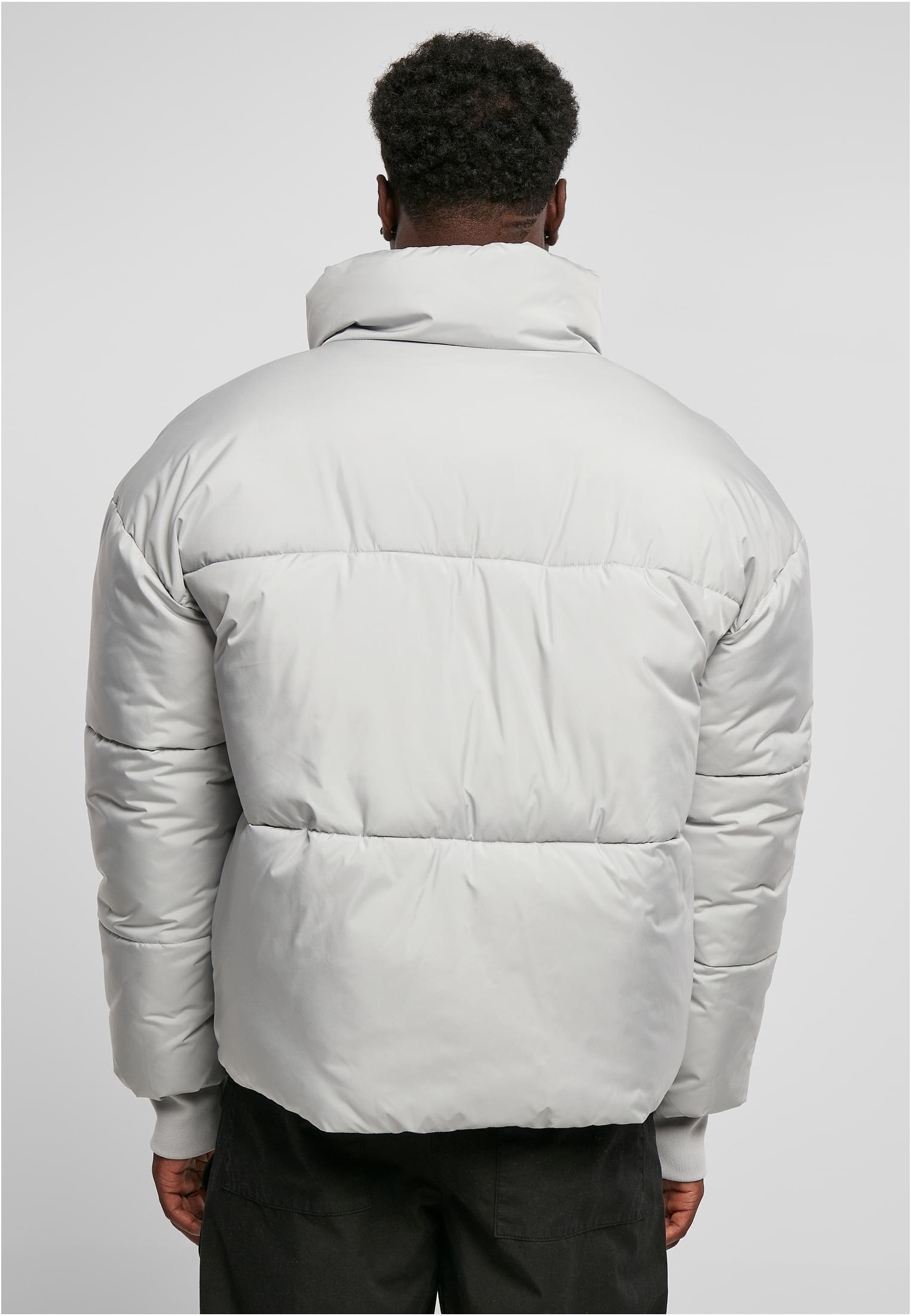 Short Big Puffer Jacket | lightasphalt