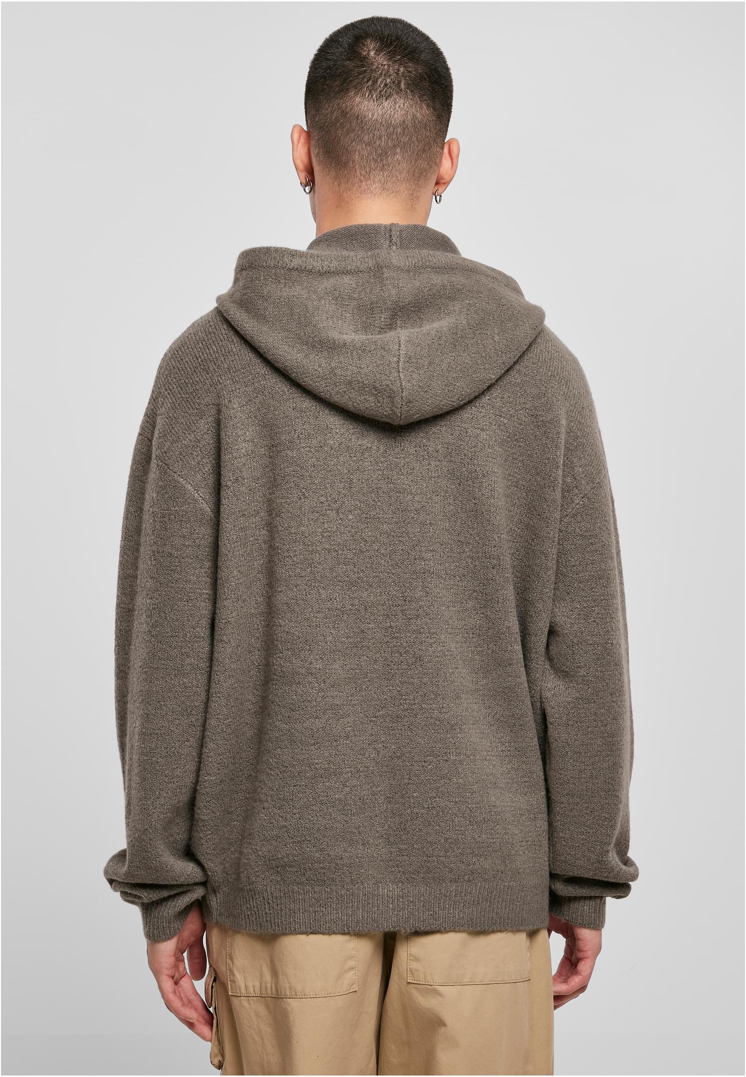 Oversized Chunky Hoody Sweater | asphalt