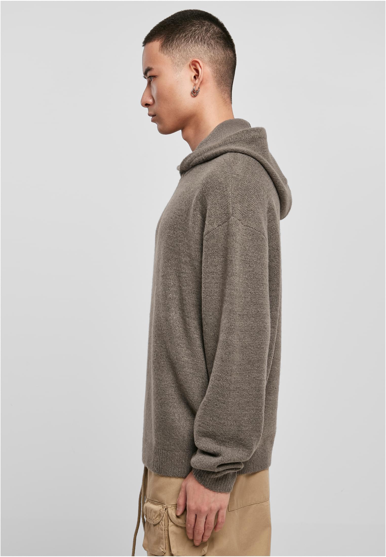 Oversized Chunky Hoody Sweater | asphalt