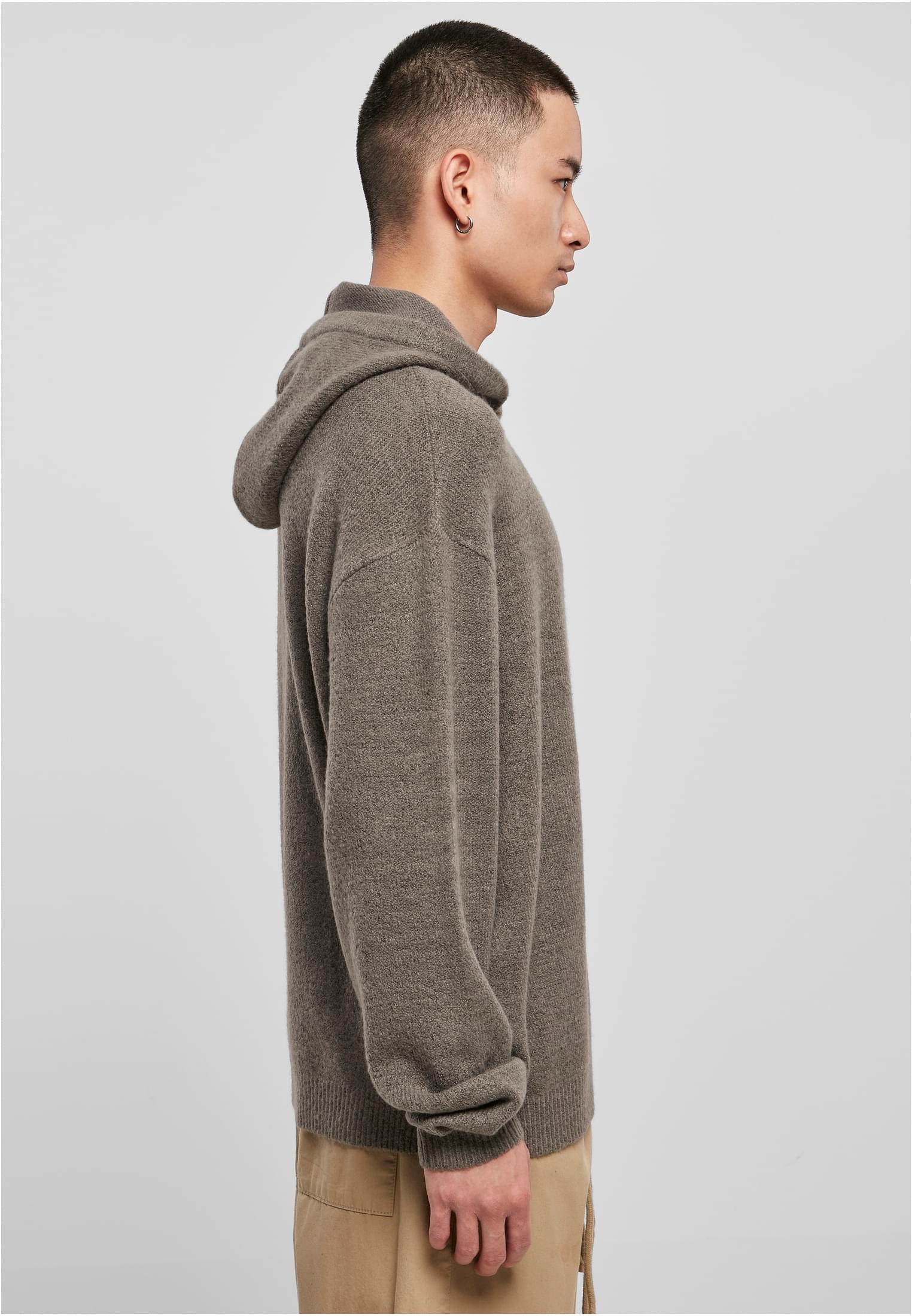 Oversized Chunky Hoody Sweater | asphalt