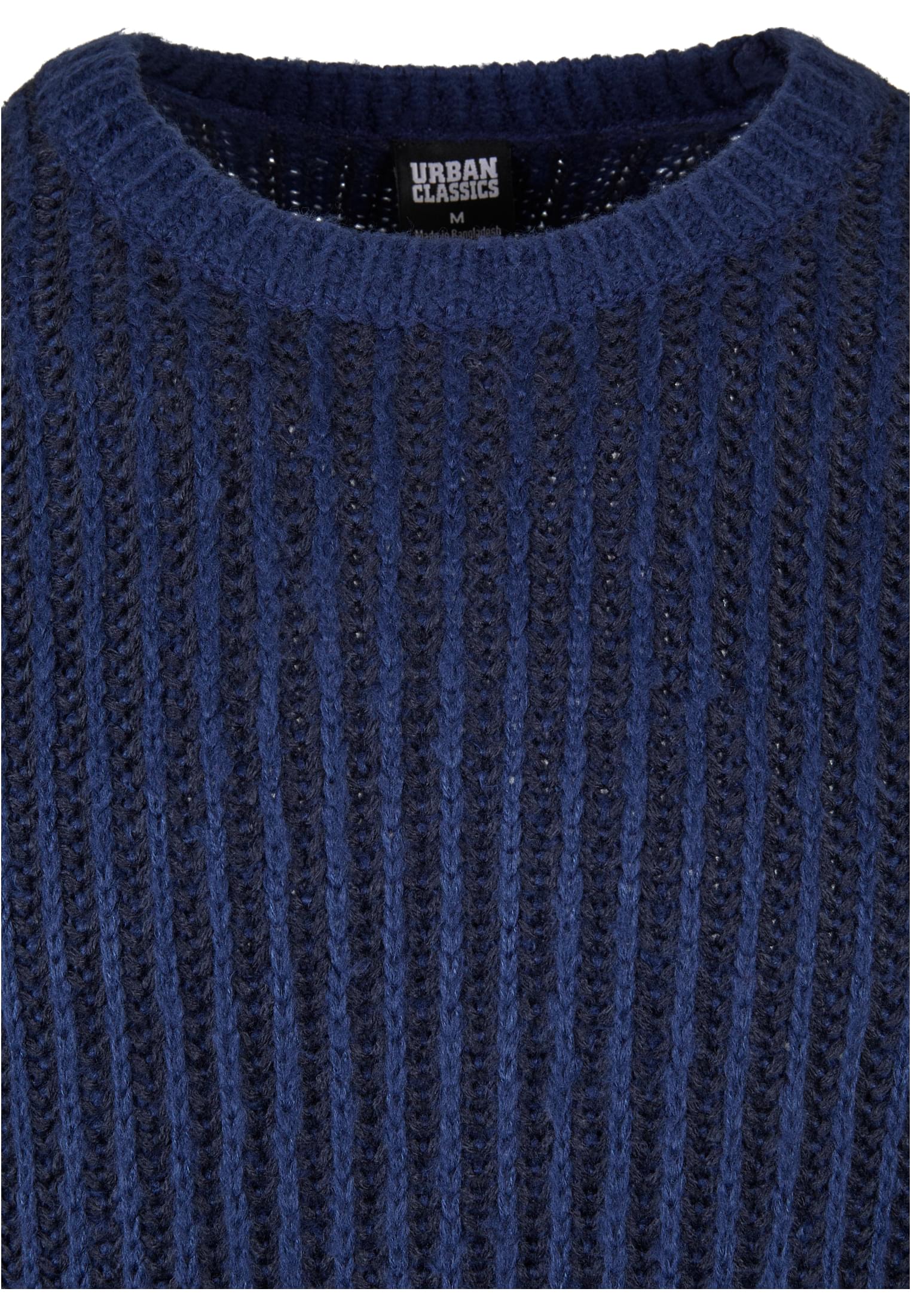 Oversized Two Tone Sweater | darkblue/midnightnavy