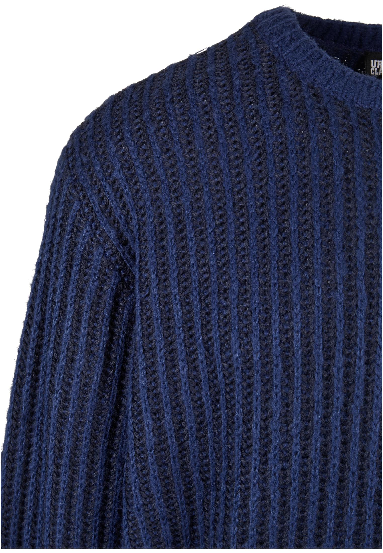 Oversized Two Tone Sweater | darkblue/midnightnavy