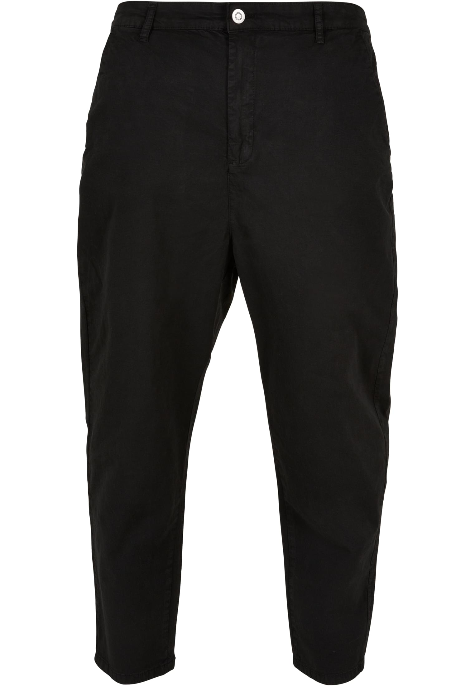 Cropped Chino Pants | black