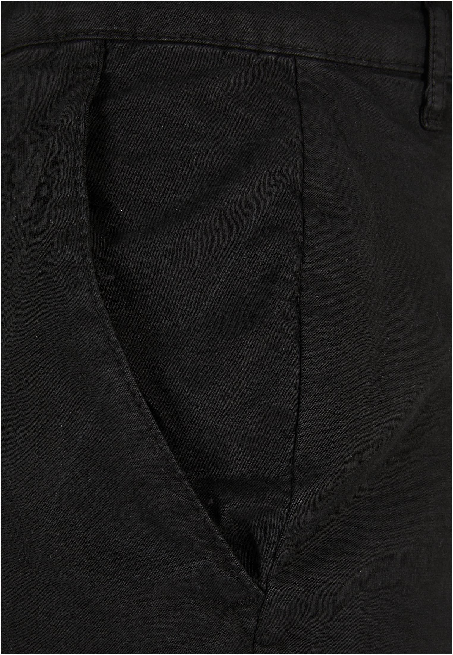 Cropped Chino Pants | black