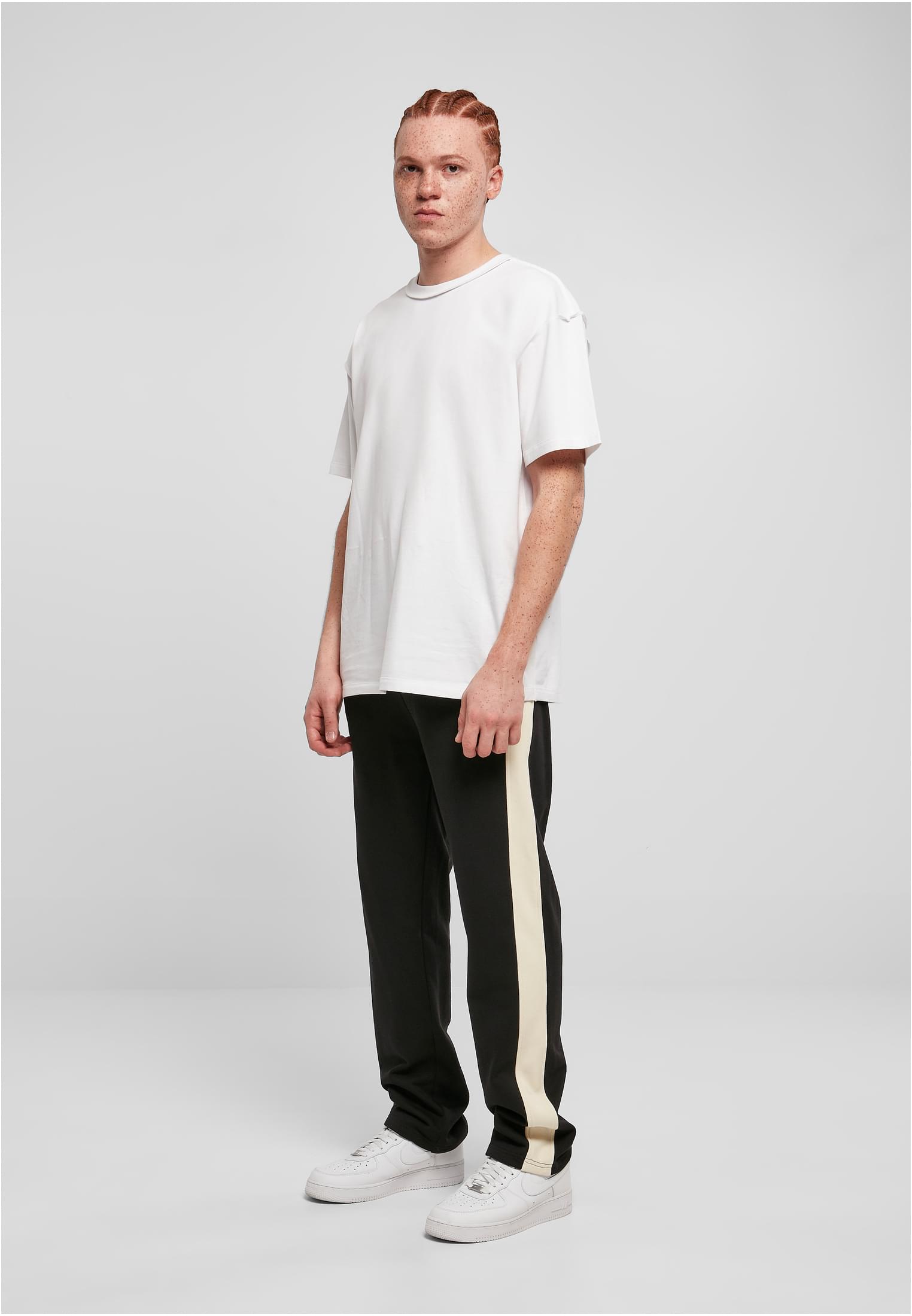 Striped Track Pants | black