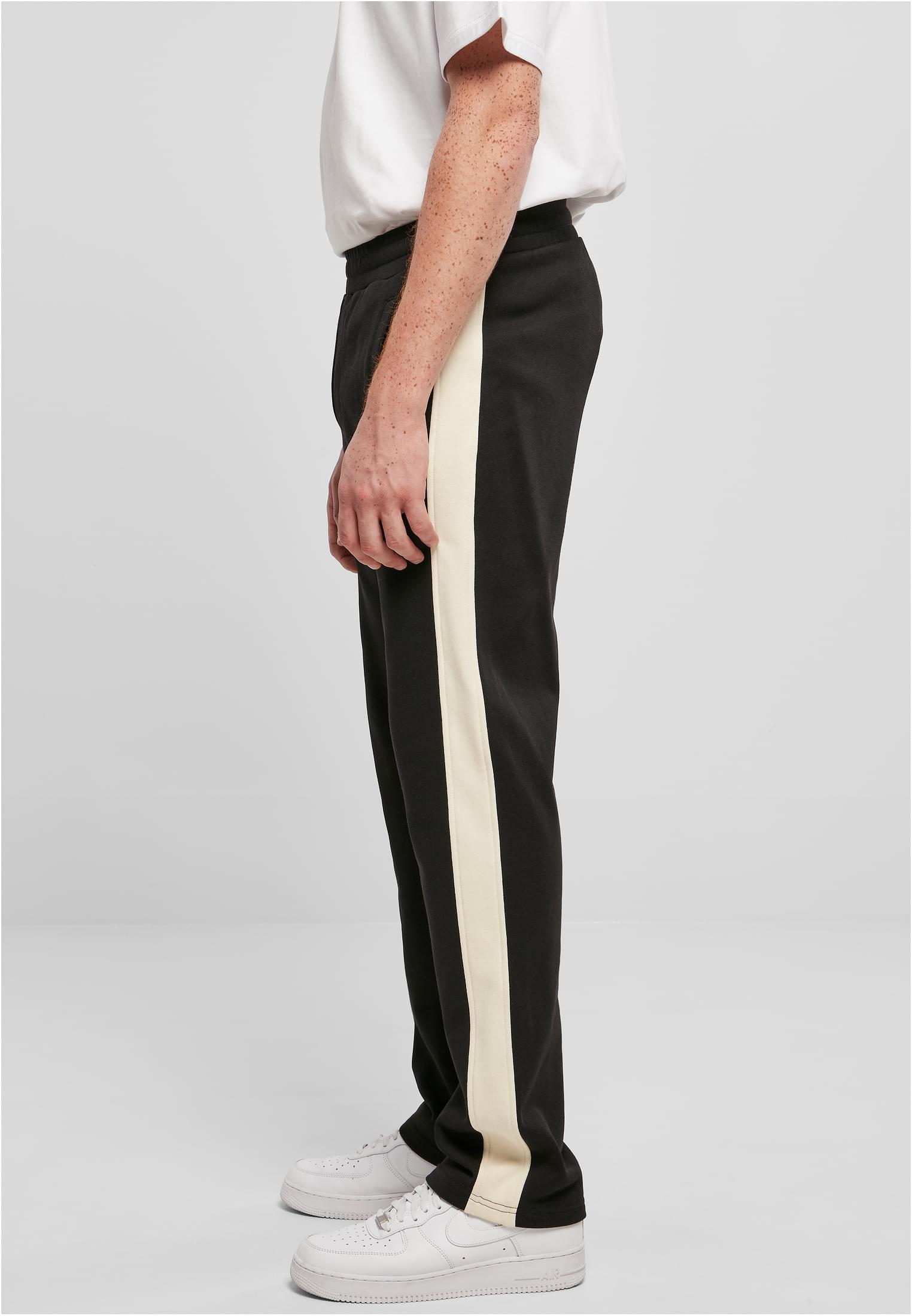 Striped Track Pants | black