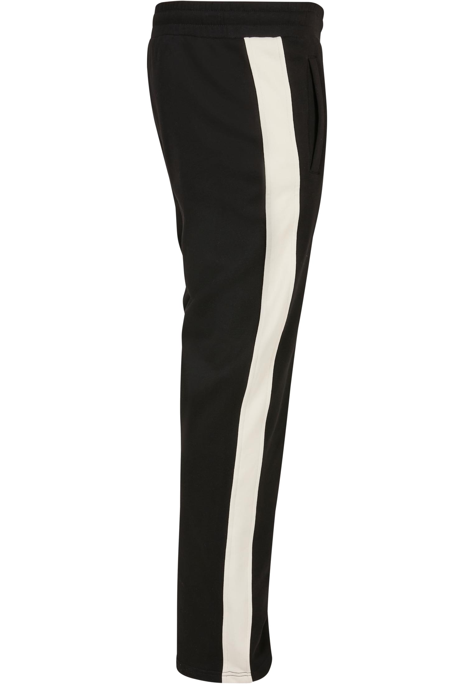 Striped Track Pants | black