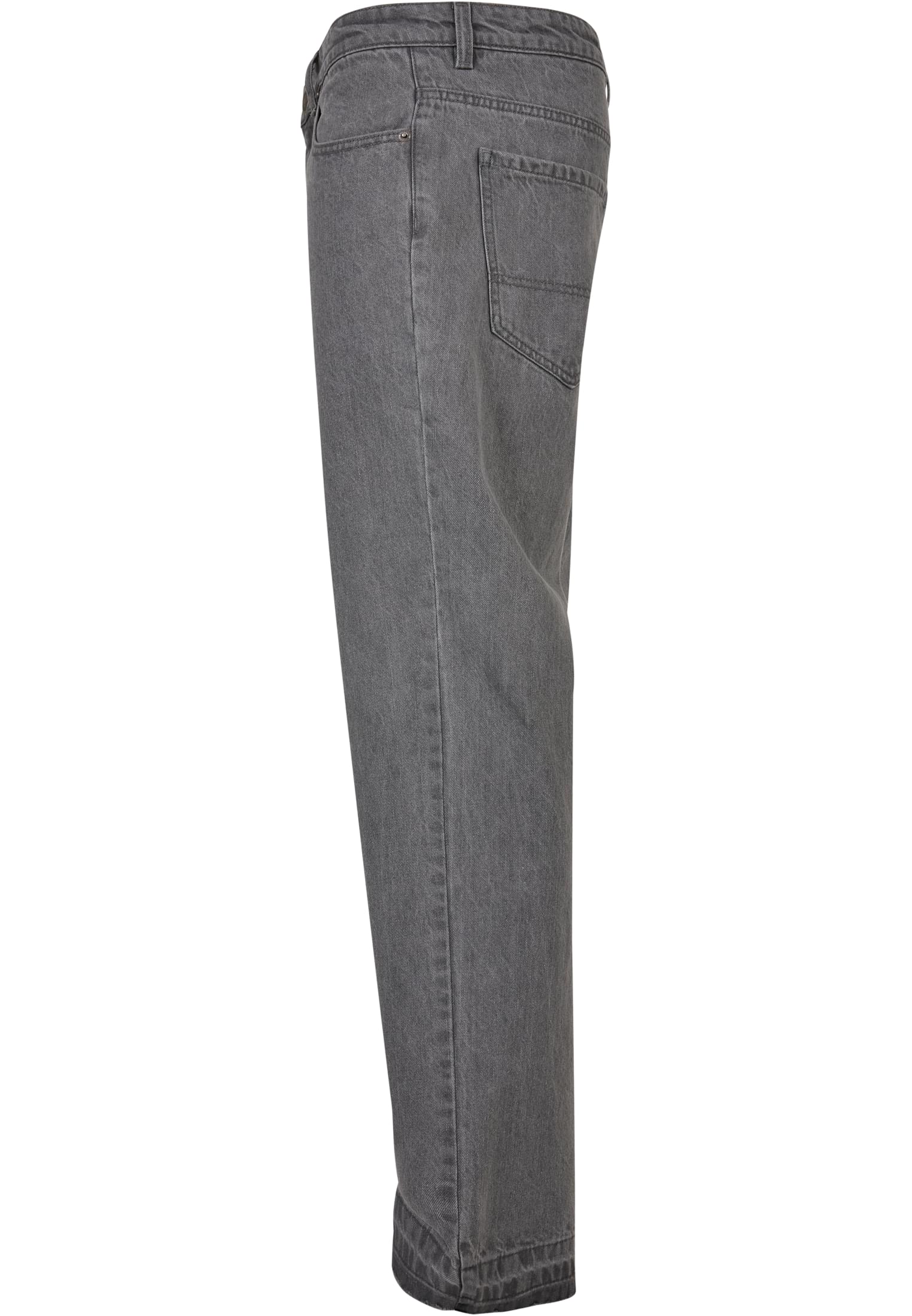 Open Edge Loose Fit Jeans | midgrey