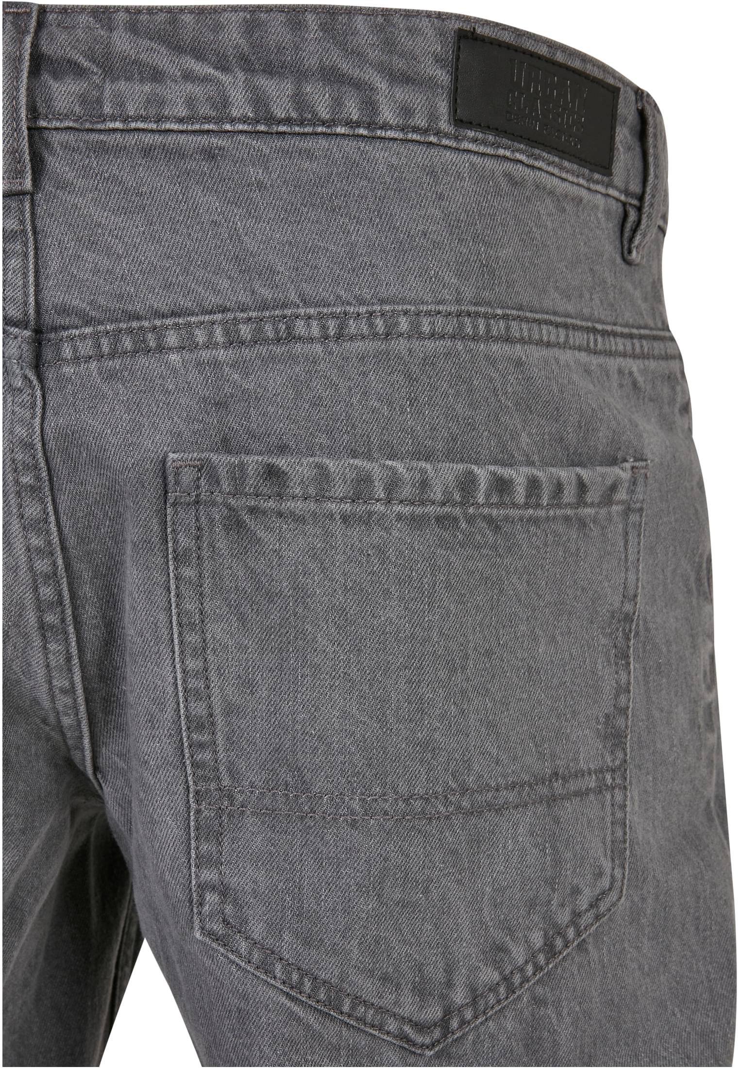 Open Edge Loose Fit Jeans | midgrey