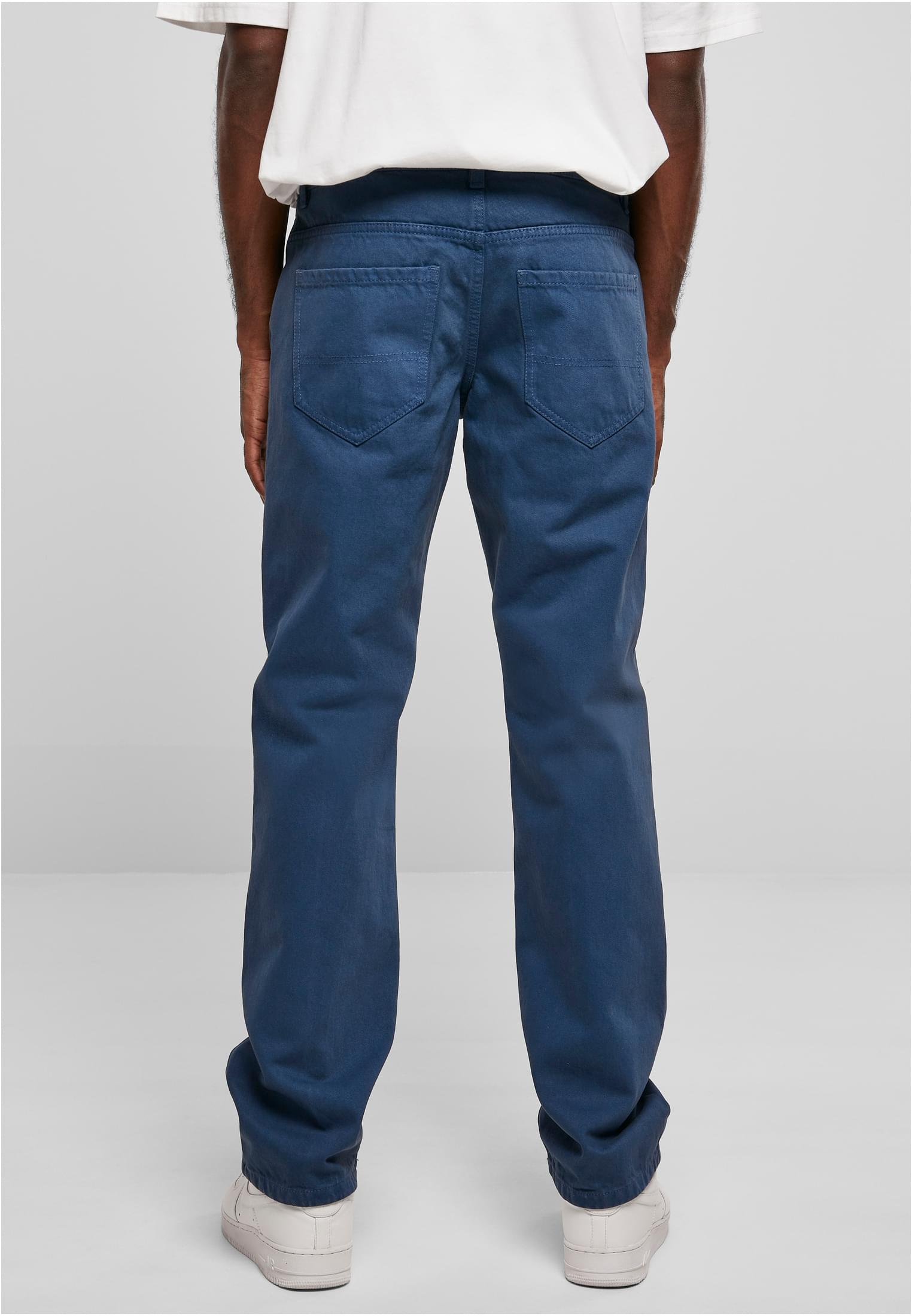 Colored Loose Fit Jeans | darkblue