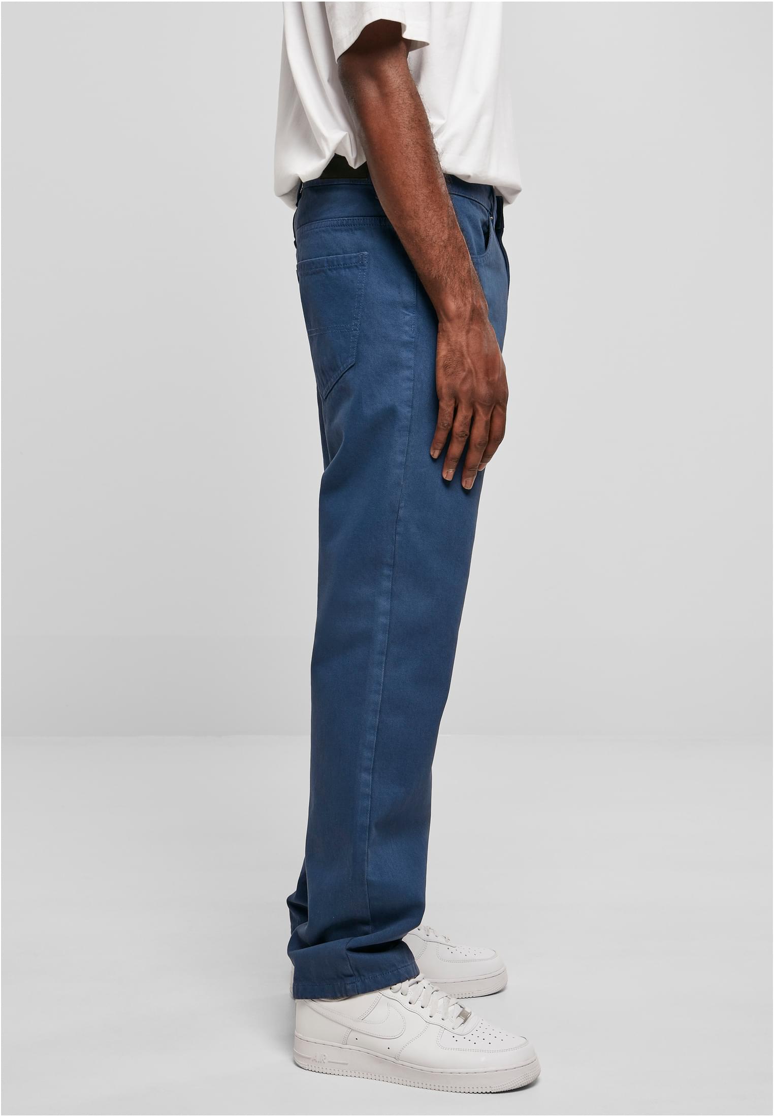 Colored Loose Fit Jeans | darkblue