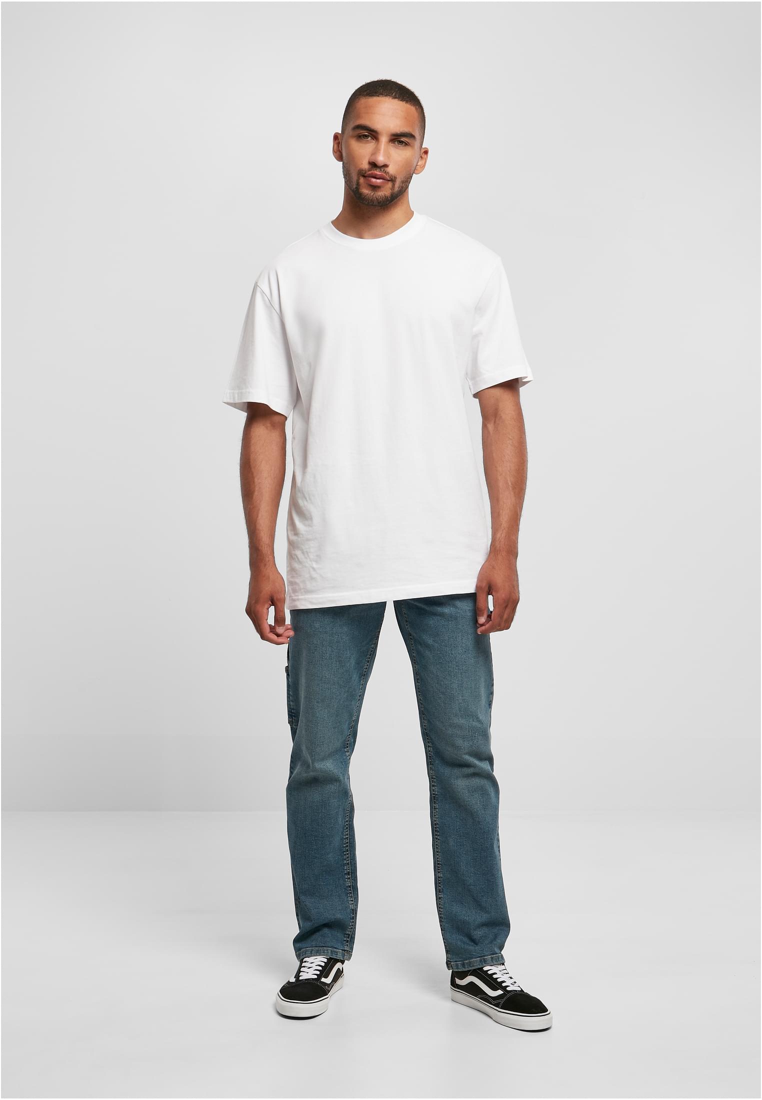 Carpenter Back Jeans | sand destroyed washed