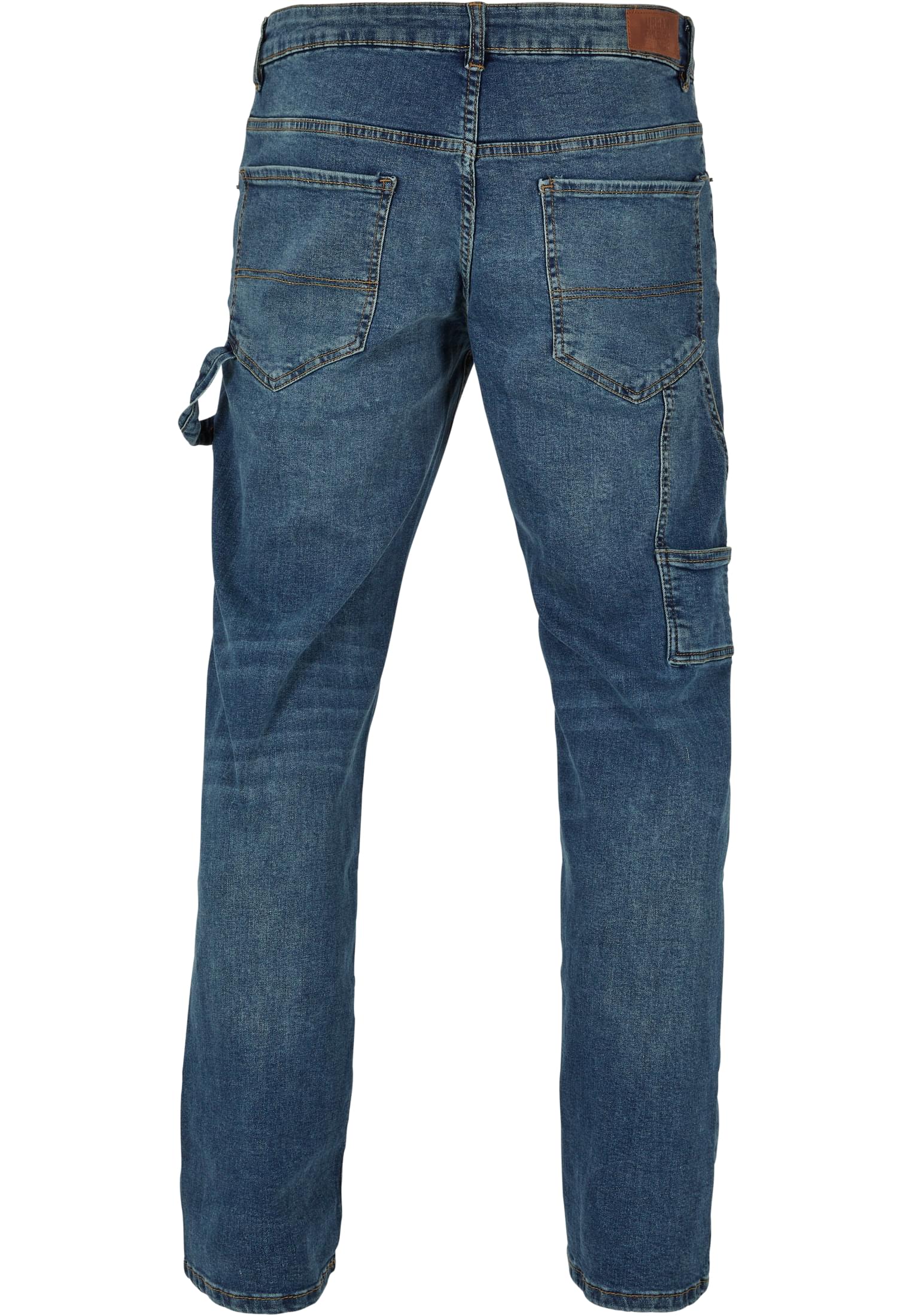 Carpenter Back Jeans | sand destroyed washed