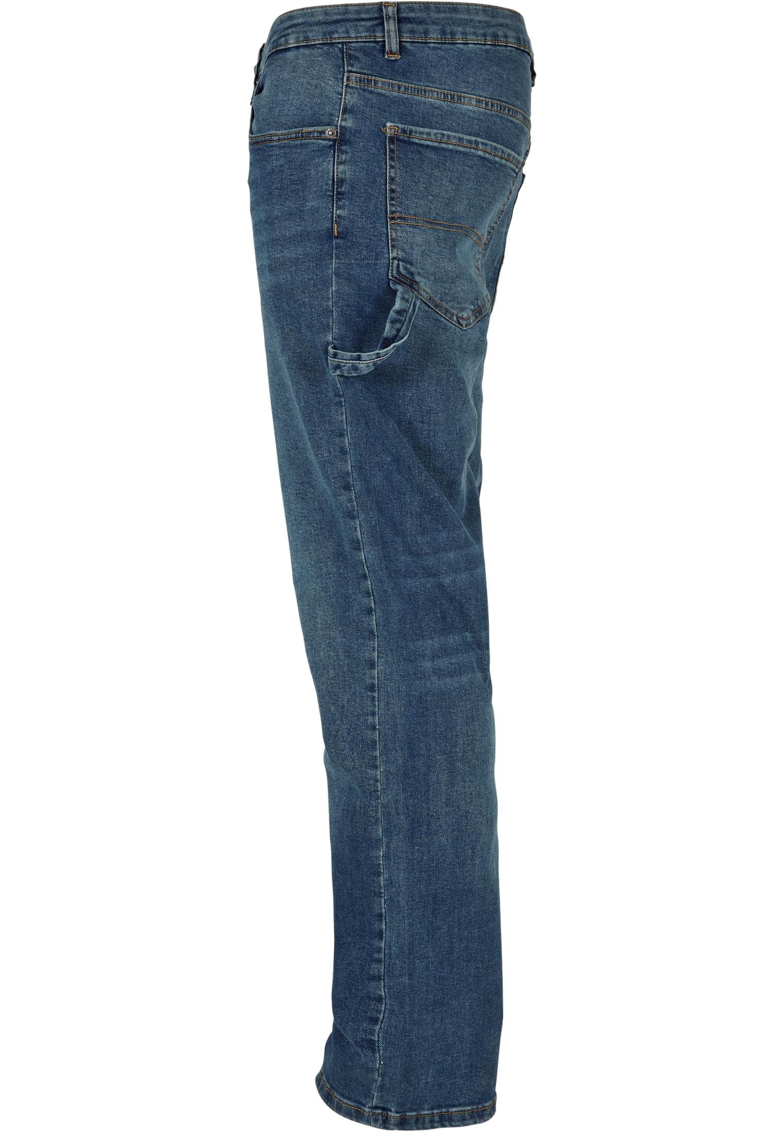 Carpenter Back Jeans | sand destroyed washed