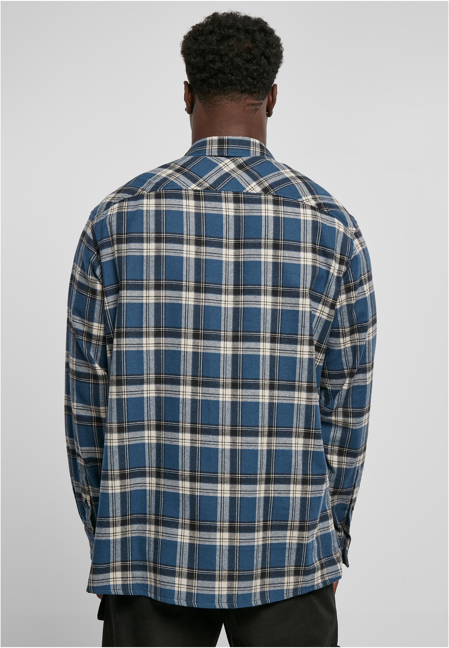 Lake Check Shirt | darkblue/whitesand