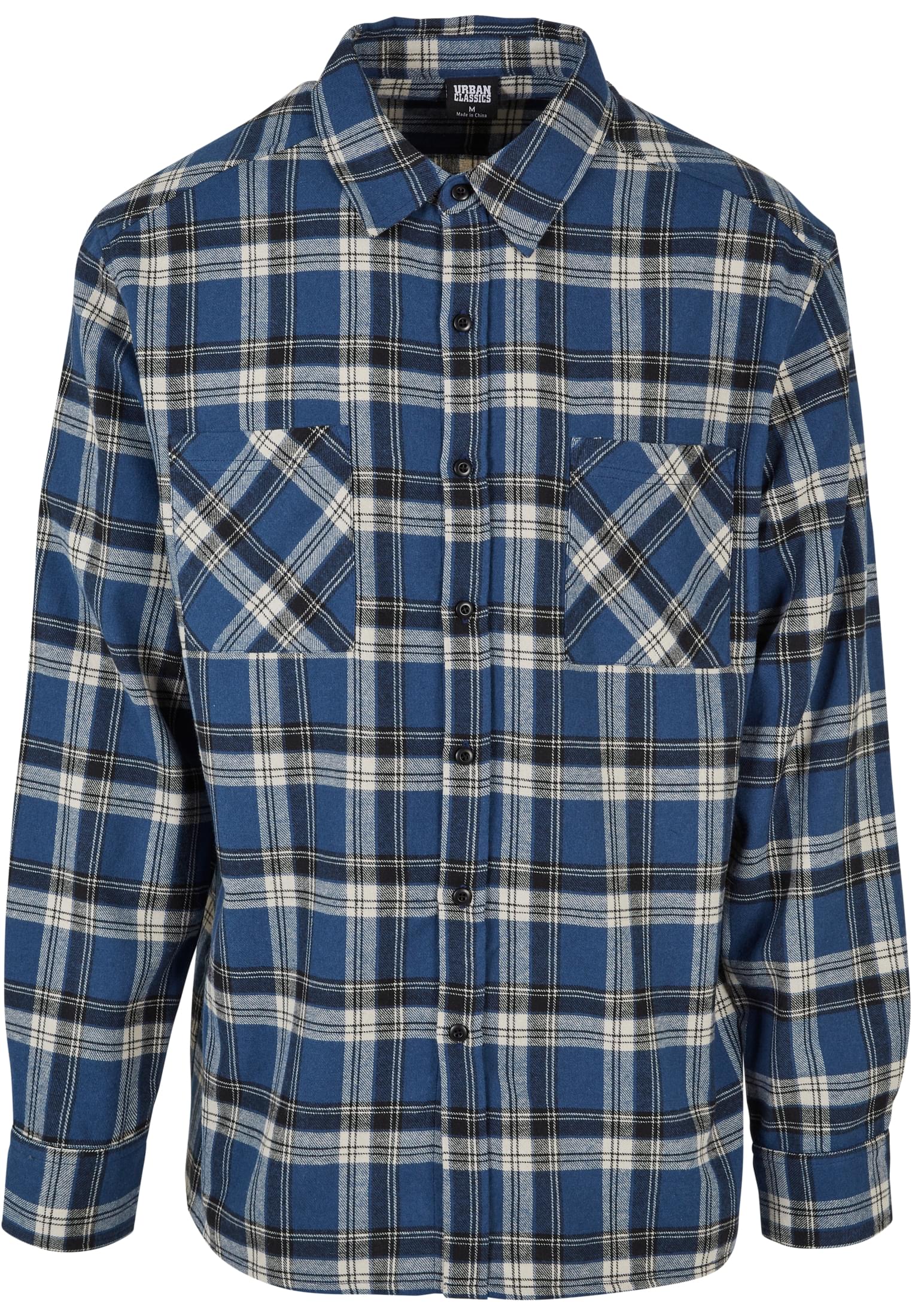 Lake Check Shirt | darkblue/whitesand