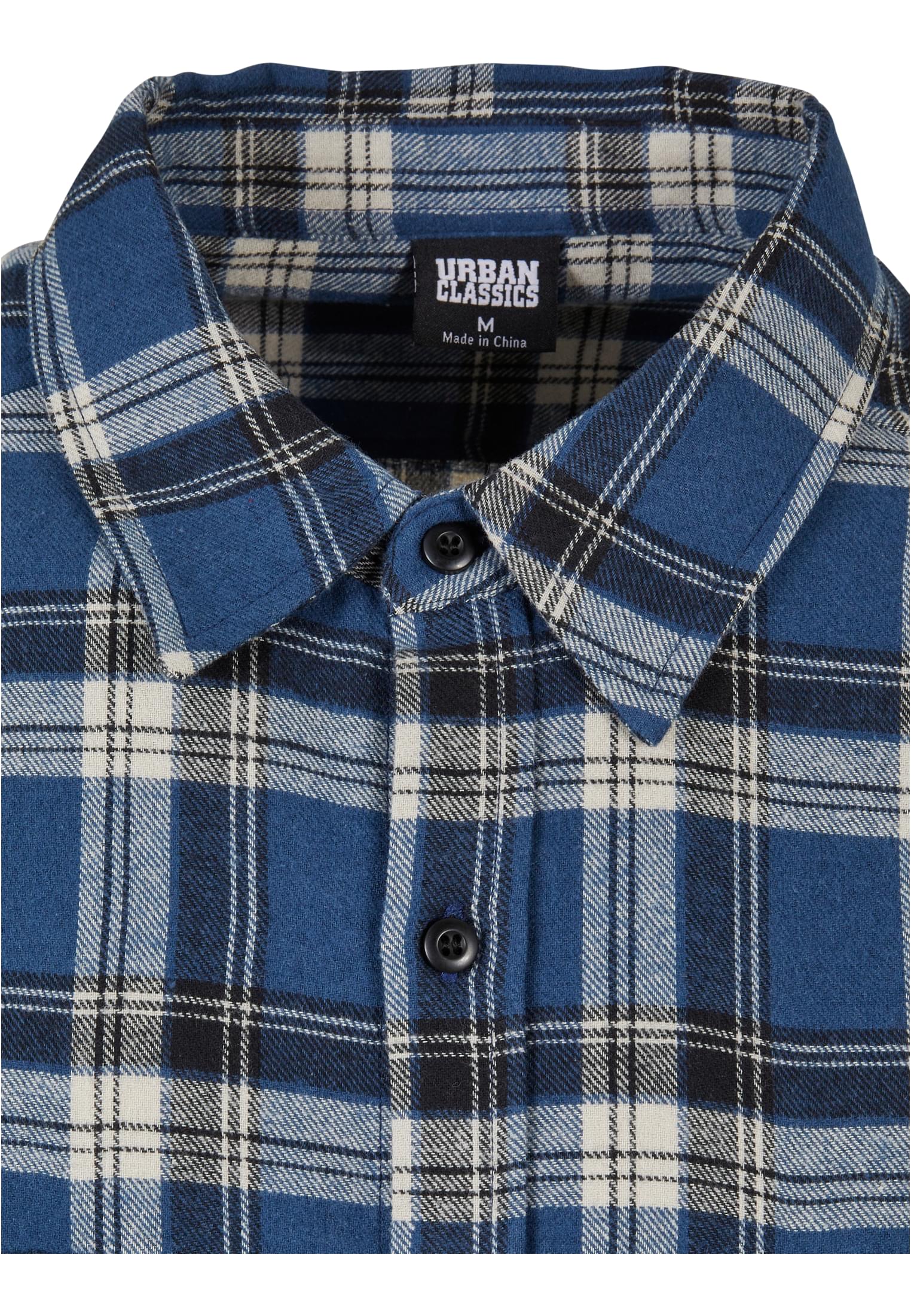 Lake Check Shirt | darkblue/whitesand