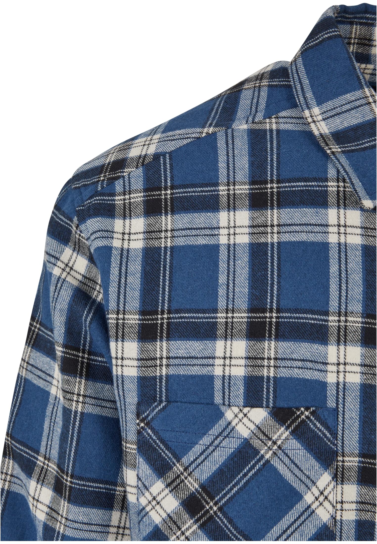 Lake Check Shirt | darkblue/whitesand