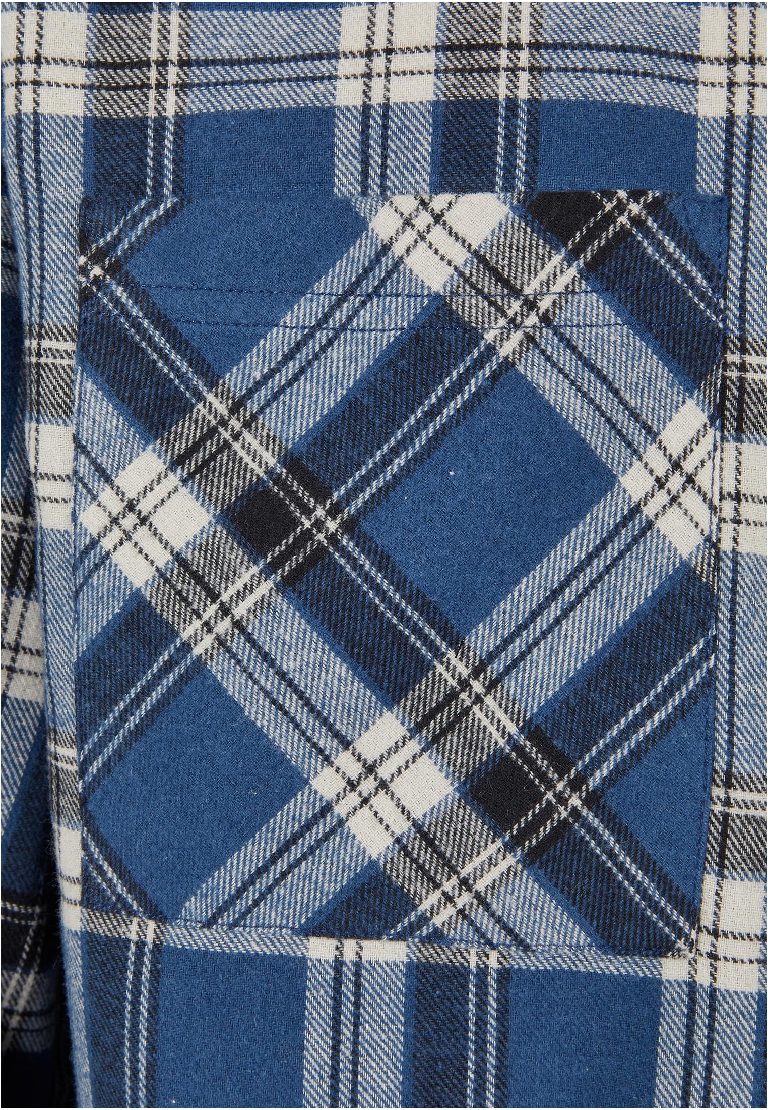 Lake Check Shirt | darkblue/whitesand