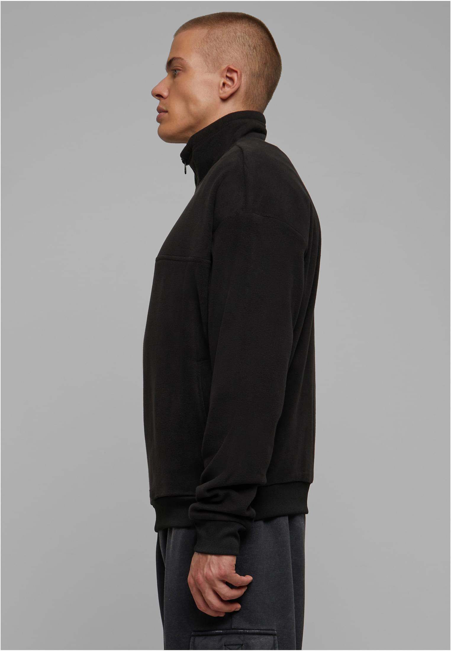 Basic Polar Fleece Troyer | black