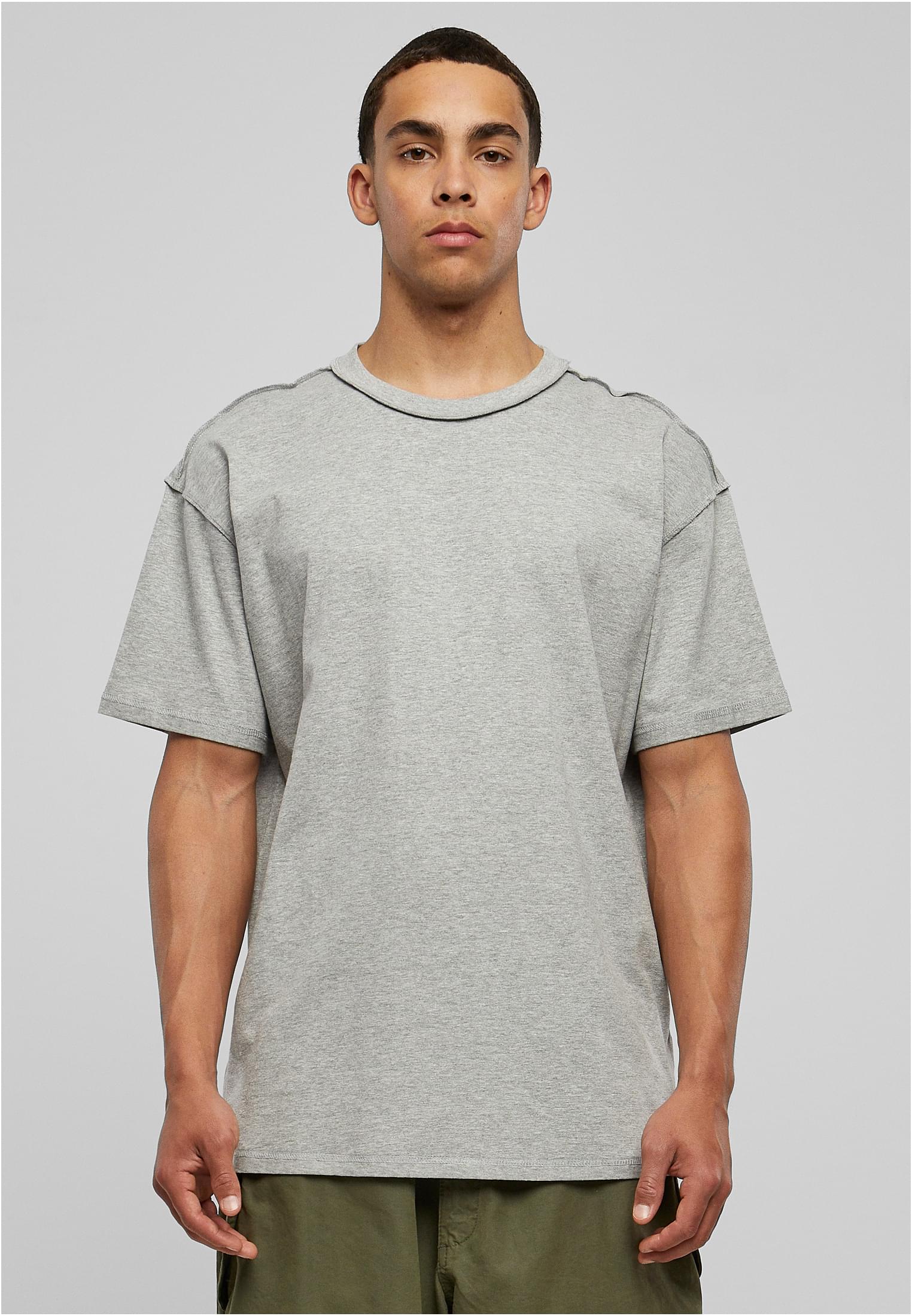 Oversized Inside Out Tee | grey