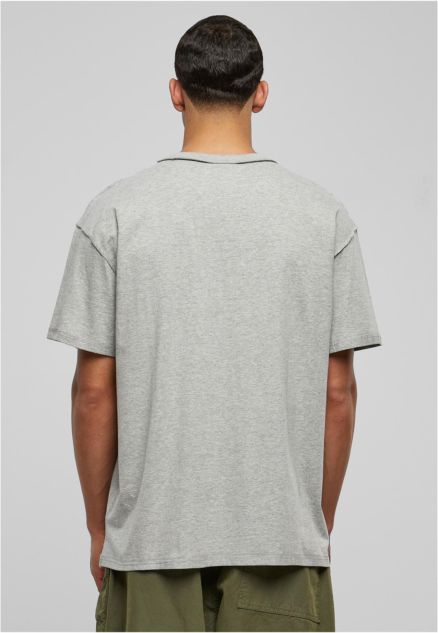 Oversized Inside Out Tee | grey