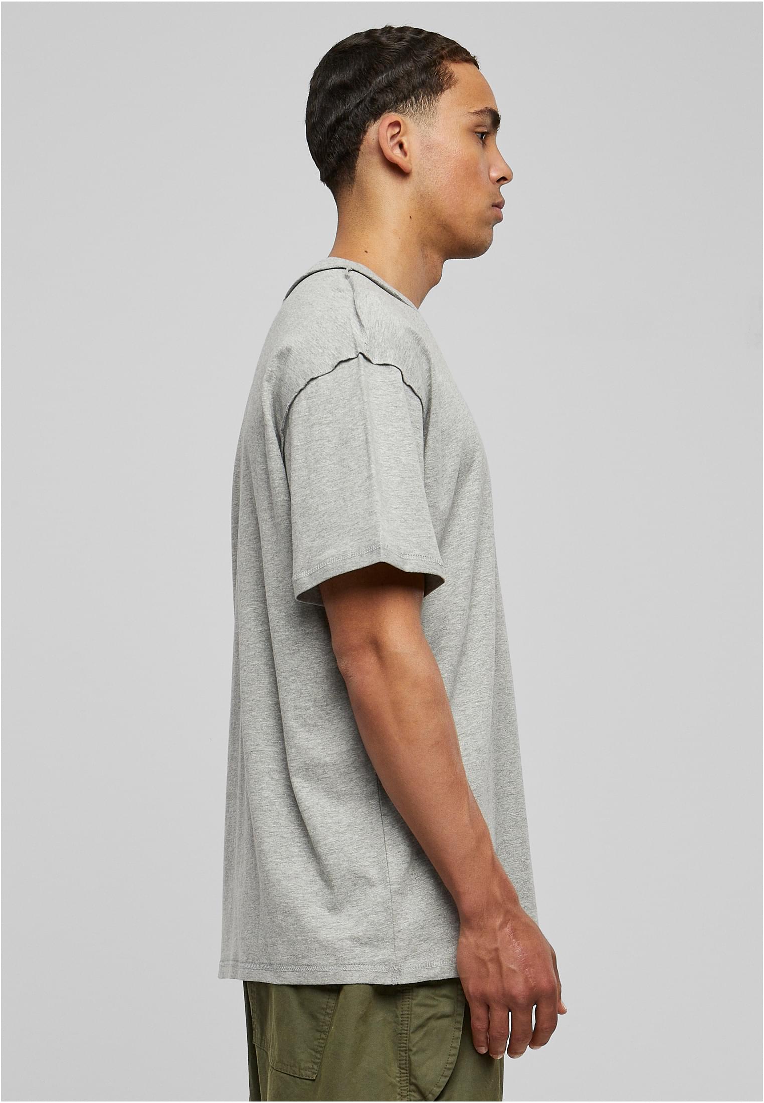 Oversized Inside Out Tee | grey