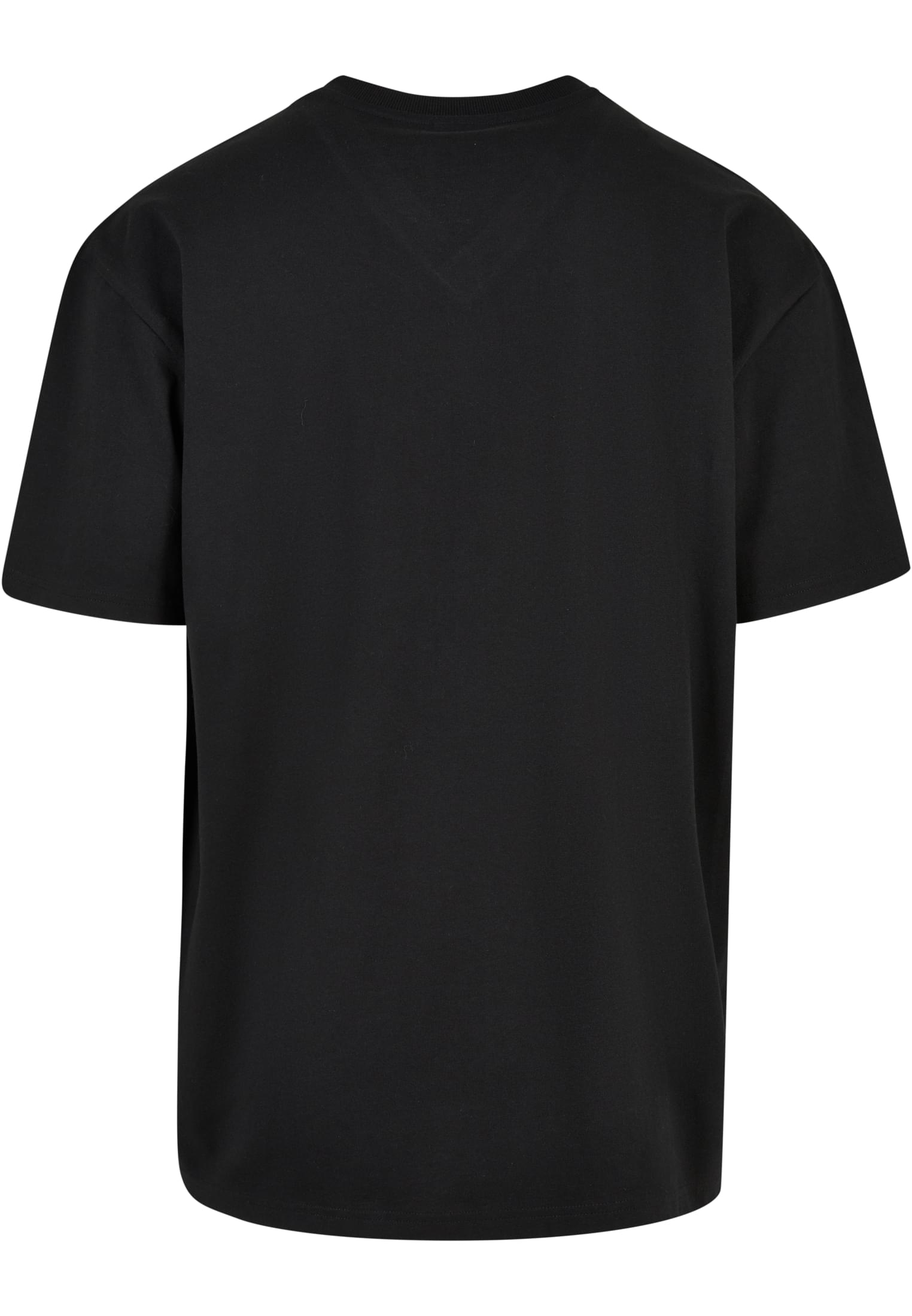 Organic Oversized V-Neck Tee | black