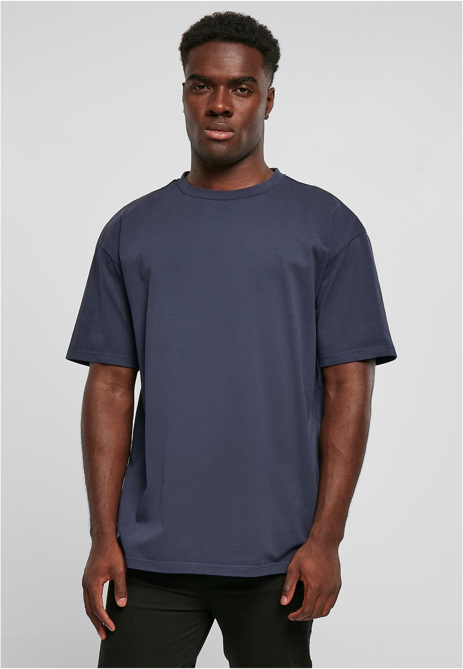 Heavy Oversized Garment Dye Tee | darkblue